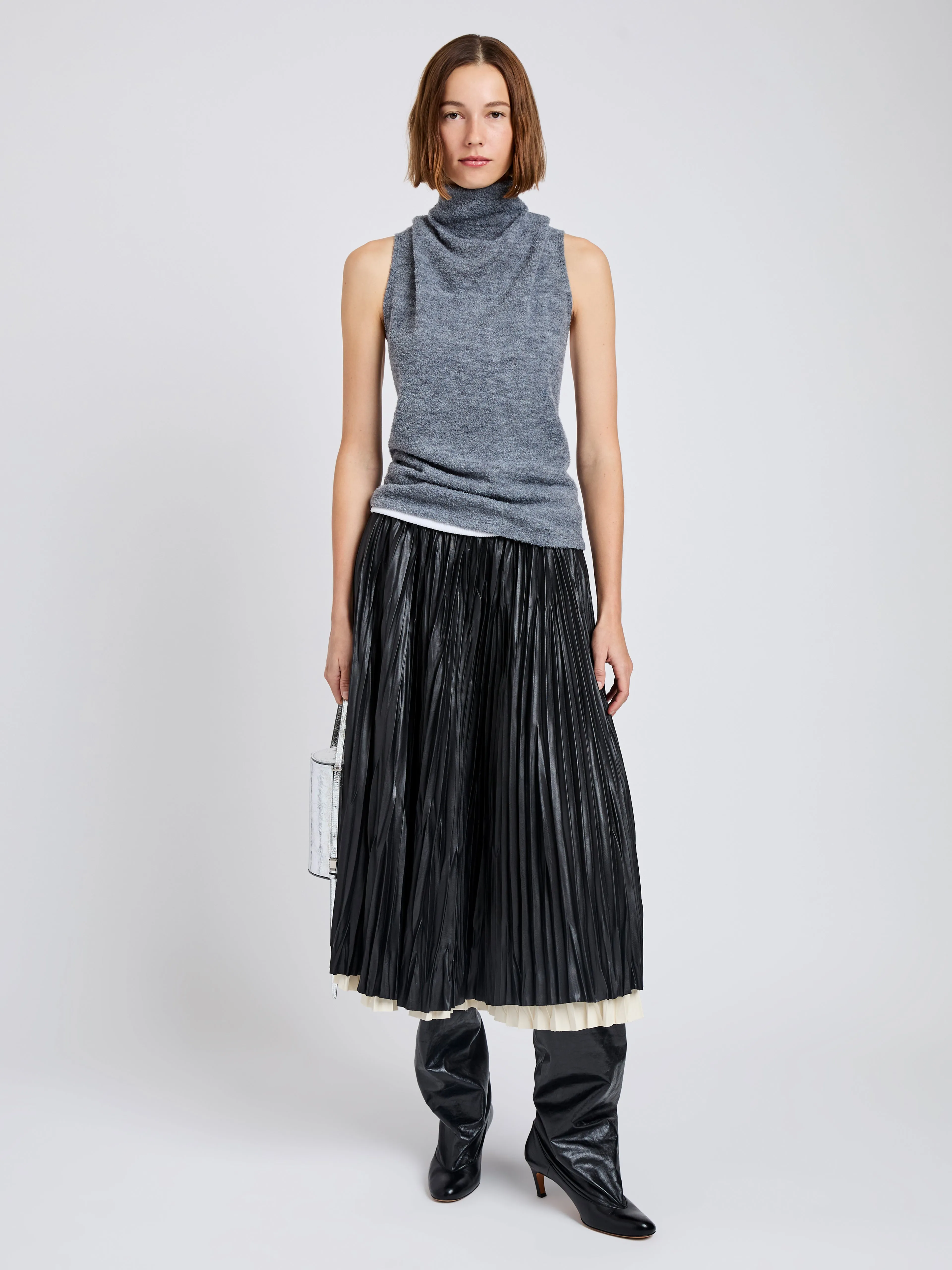 Cynthia Top in Wool Jersey sold by Proenza Schouler product image thumbnail 3