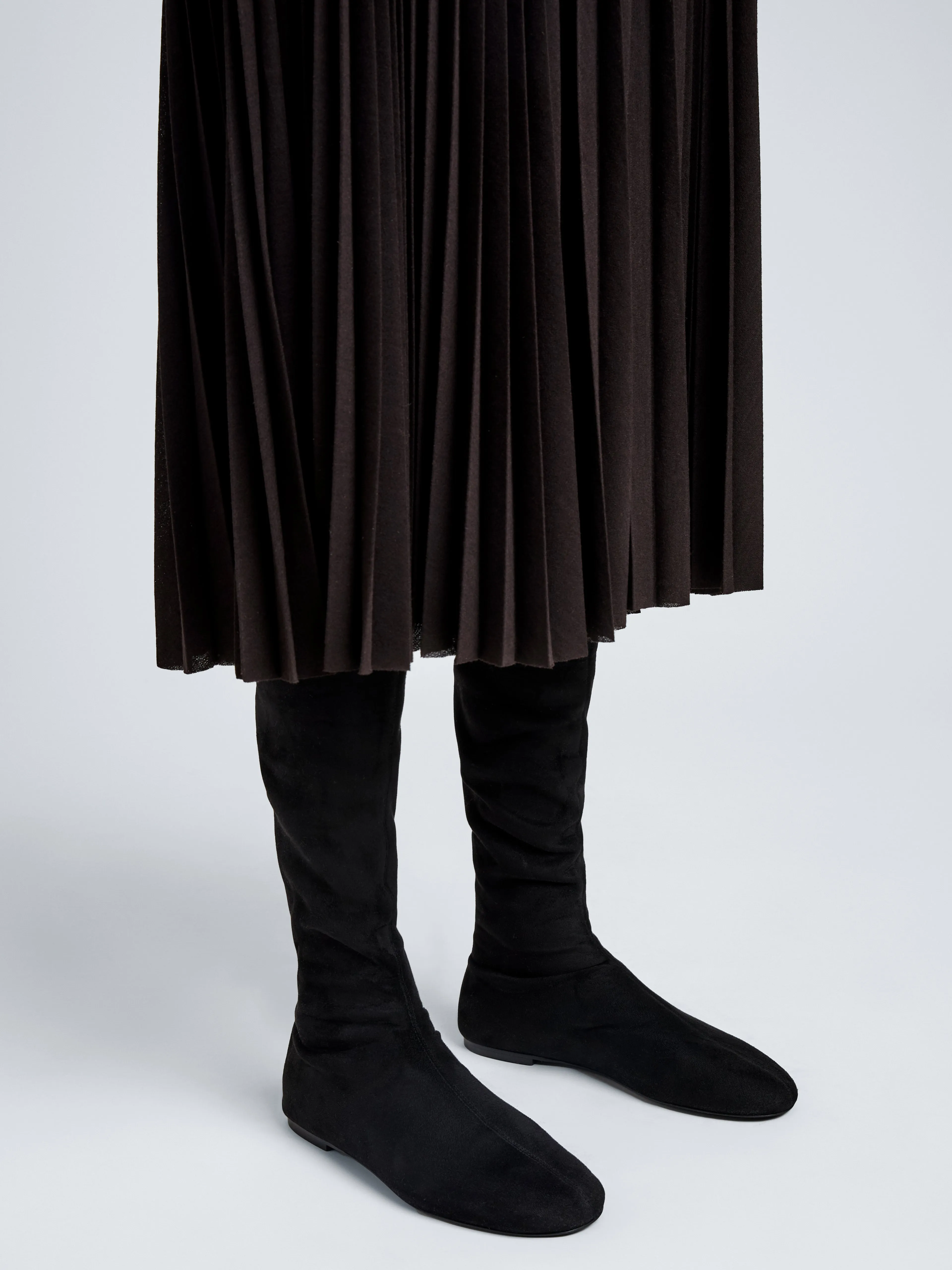 Tee Stretch Over The Knee Boots in Faux Suede sold by Proenza Schouler product image thumbnail 4