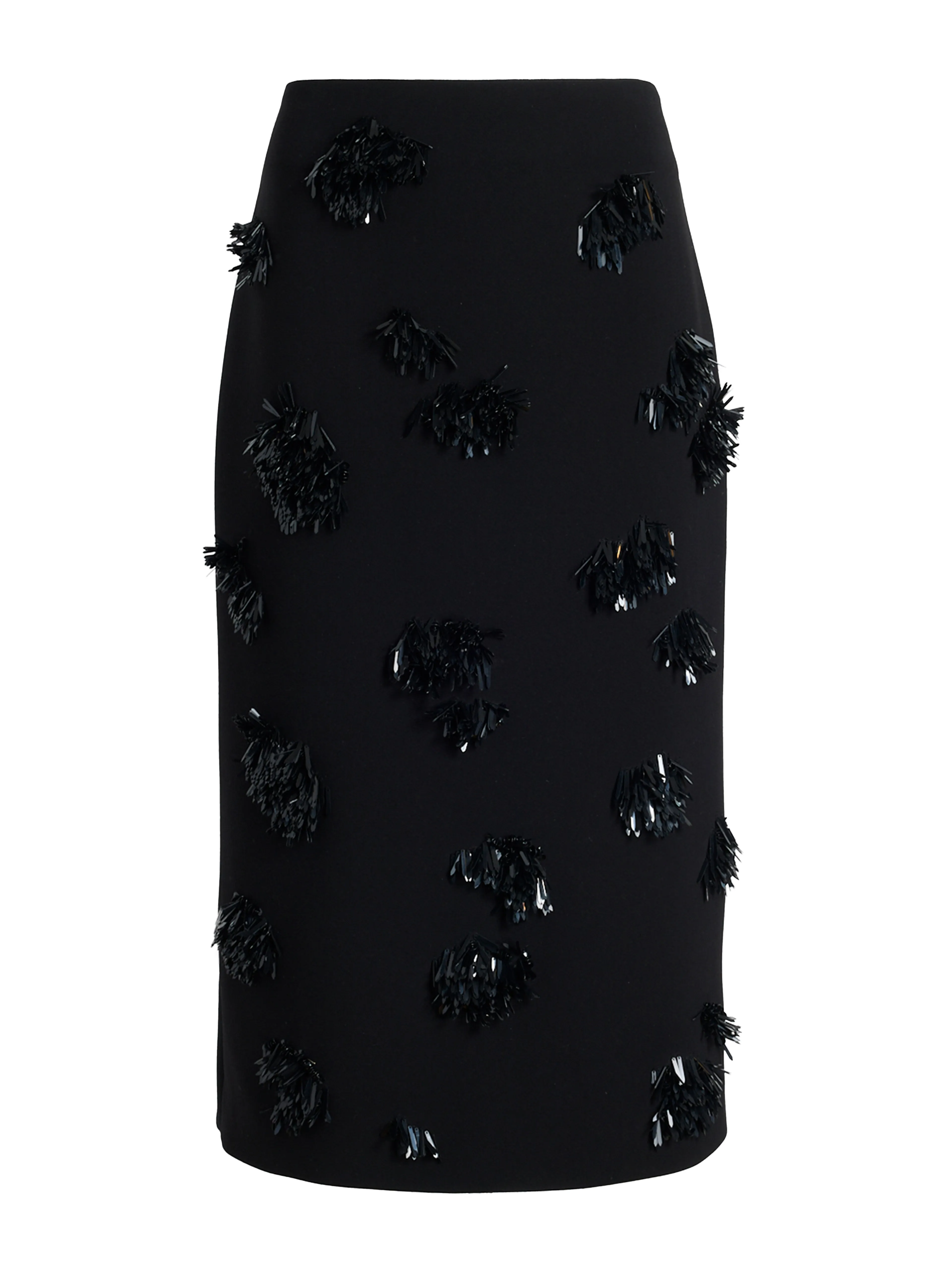 Moira Skirt in Embroidered Compact Crepe sold by Proenza Schouler