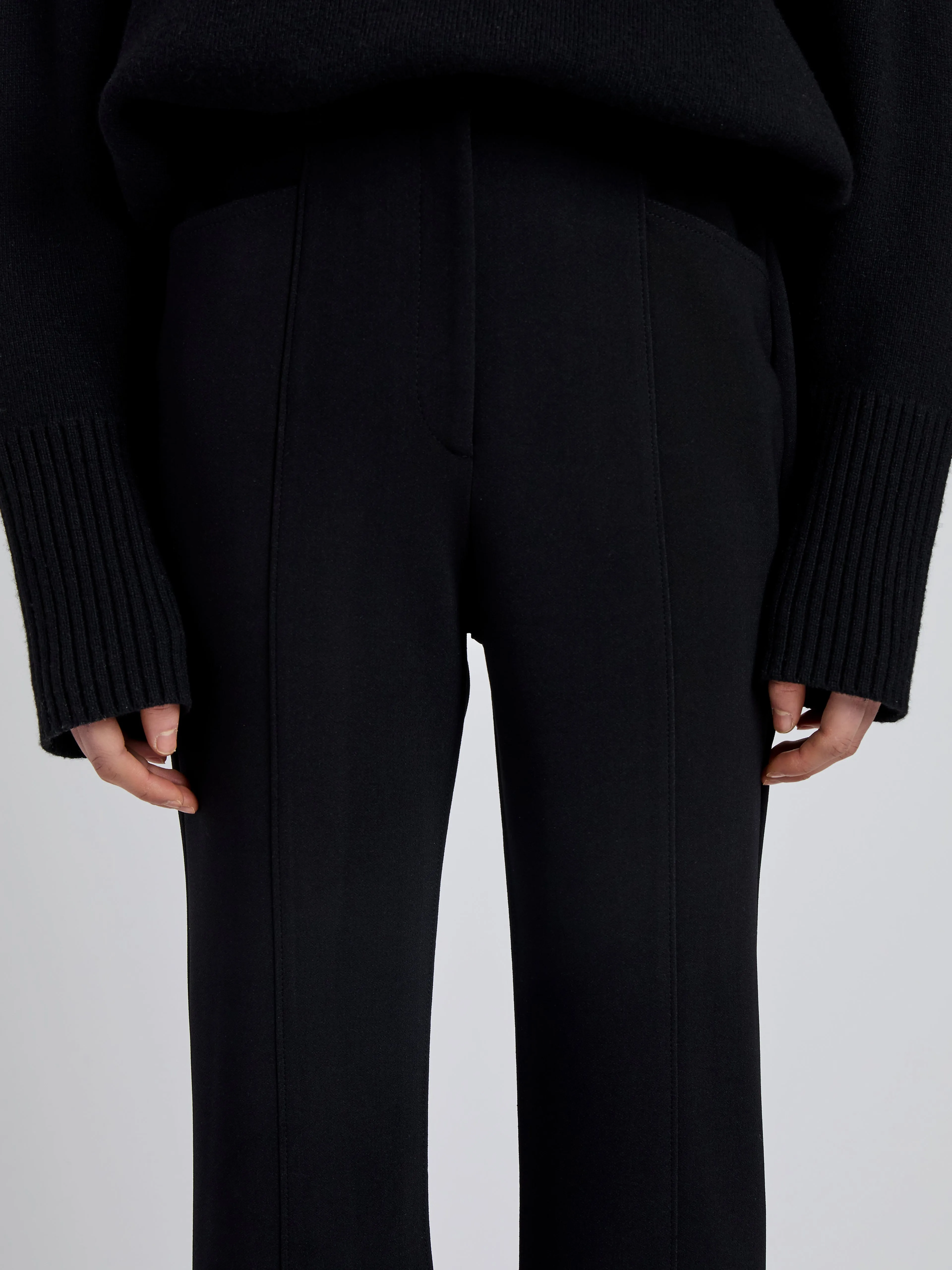 Kalea Pant in Compact Stretch Crepe sold by Proenza Schouler product image thumbnail 5