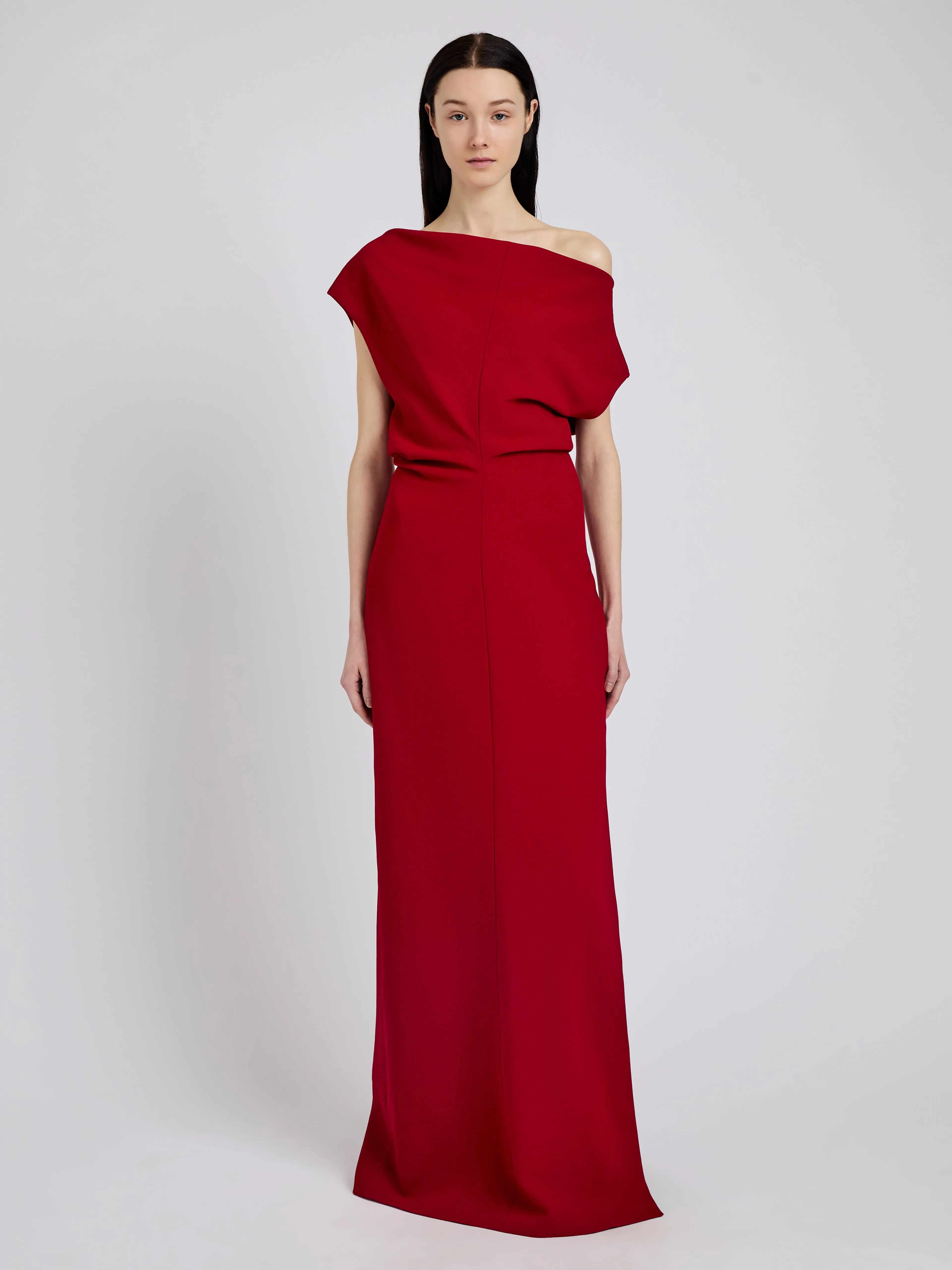 Rosina Dress in Light Double Crepe sold by Proenza Schouler product image thumbnail 2