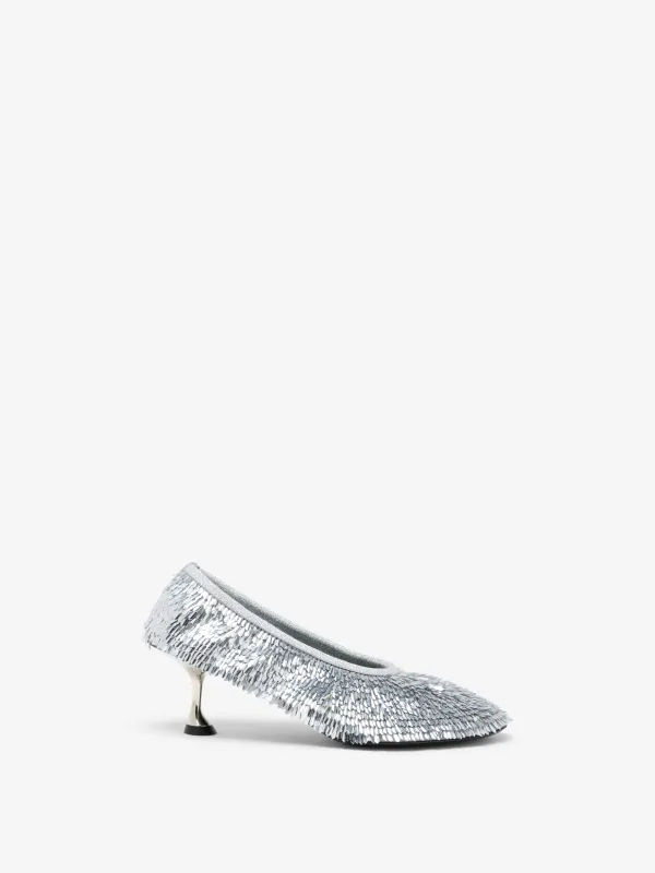 Tee Sequin Pumps made by Proenza Schouler