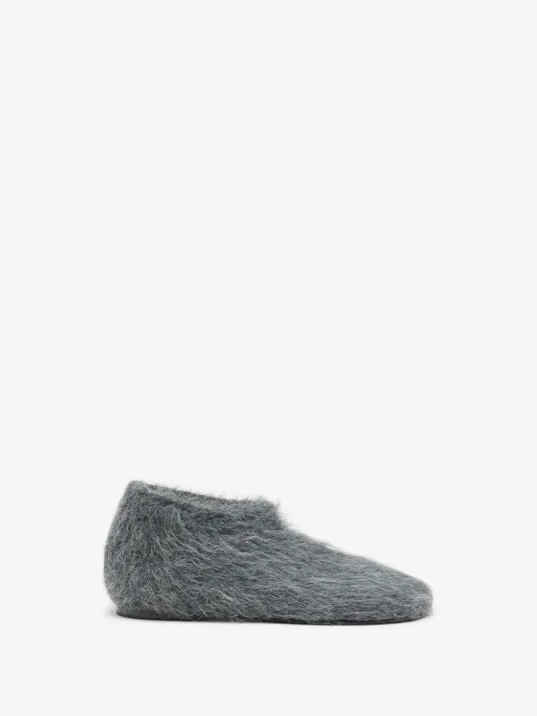 Glove Knit Slippers in Mohair Knit sold by Proenza Schouler