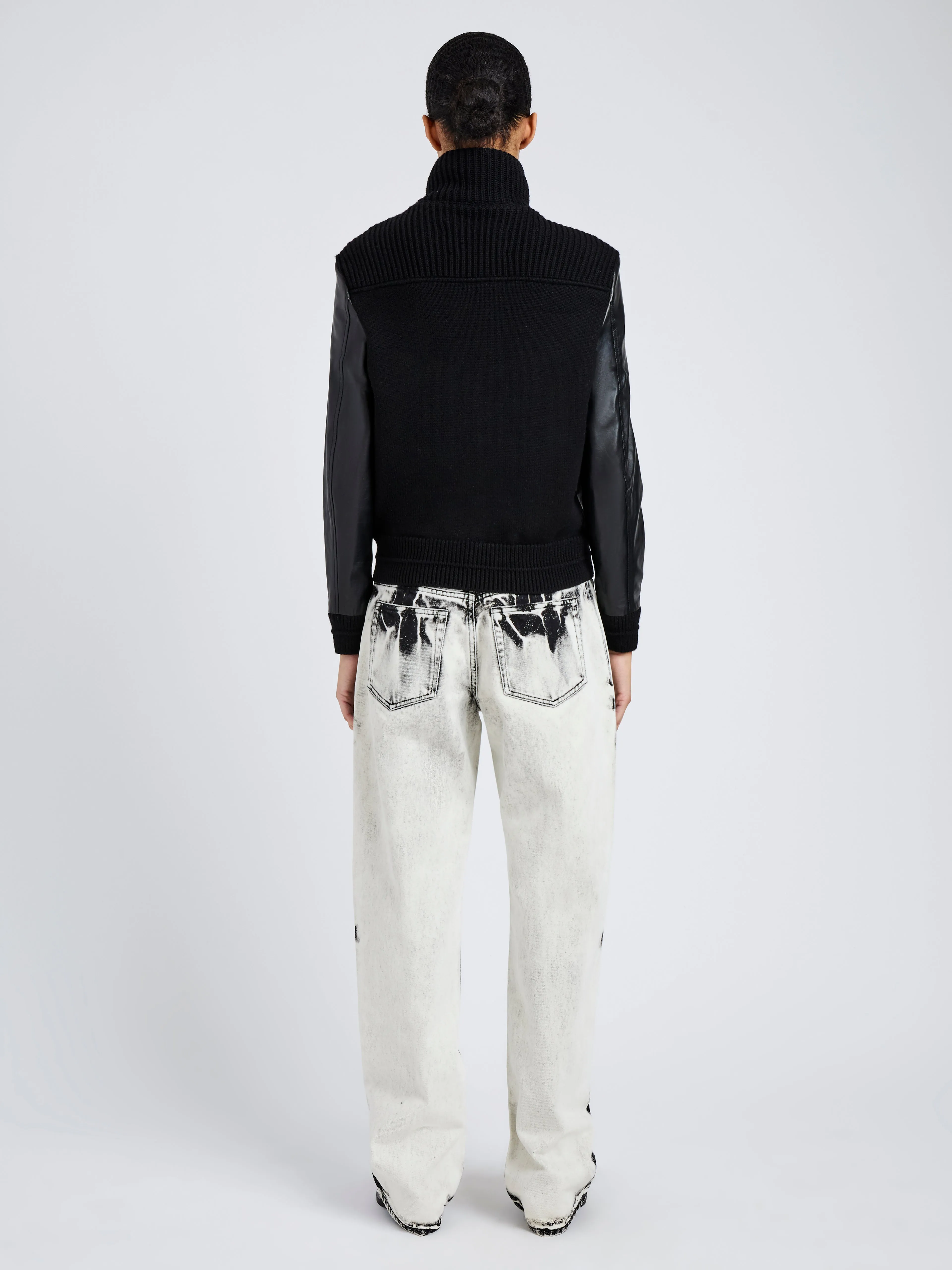 Elenora Jacket in Lightweight Leather sold by Proenza Schouler product image thumbnail 5