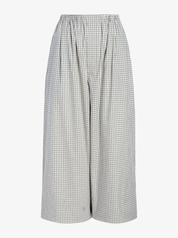 Meadow Pant in Check Shirting sold by Proenza Schouler
