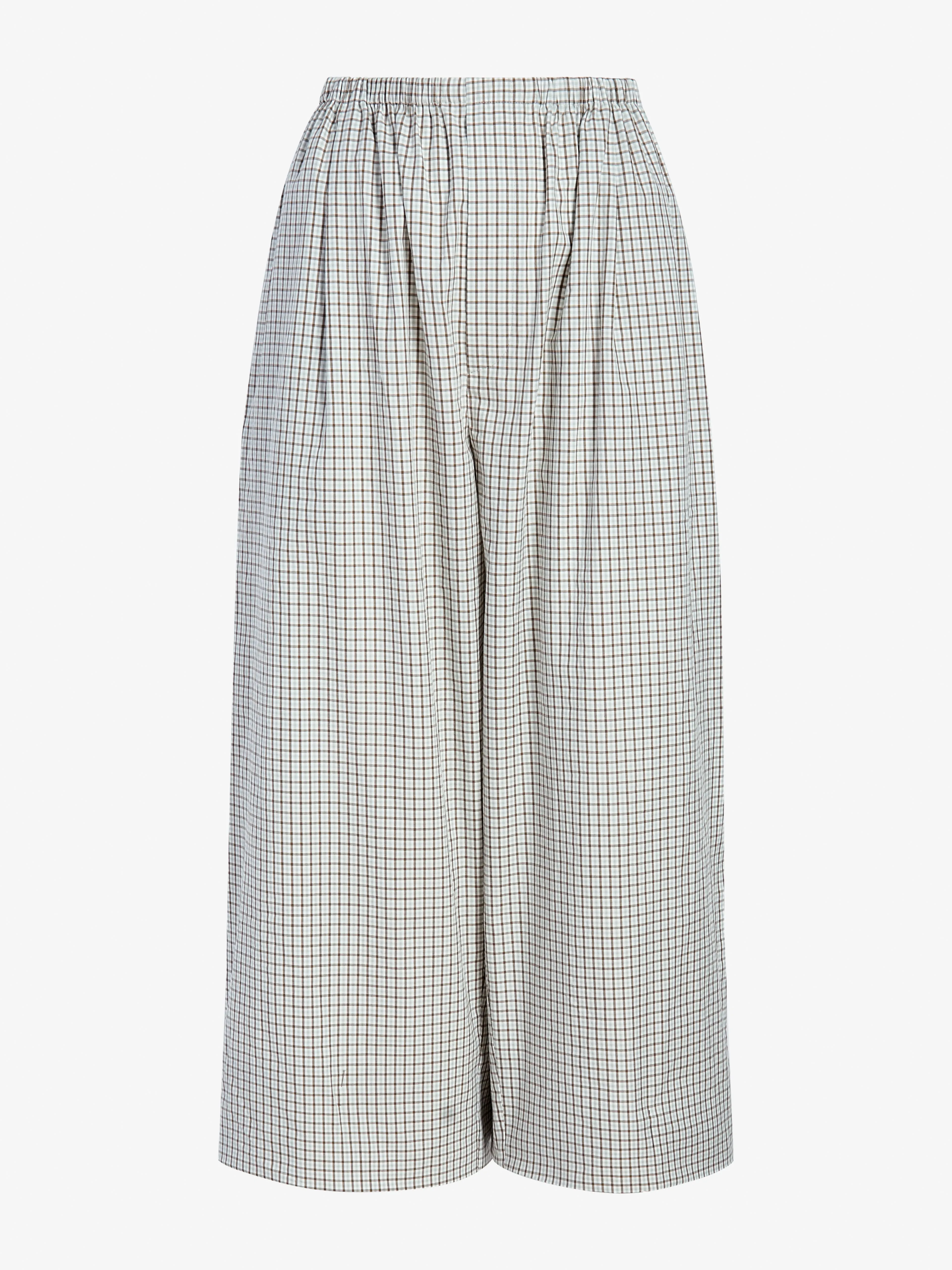 Meadow Pant in Check Shirting sold by Proenza Schouler
