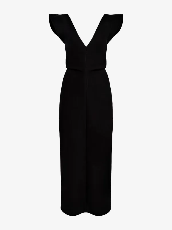 Mariam Dress in Wool Scuba sold by Proenza Schouler