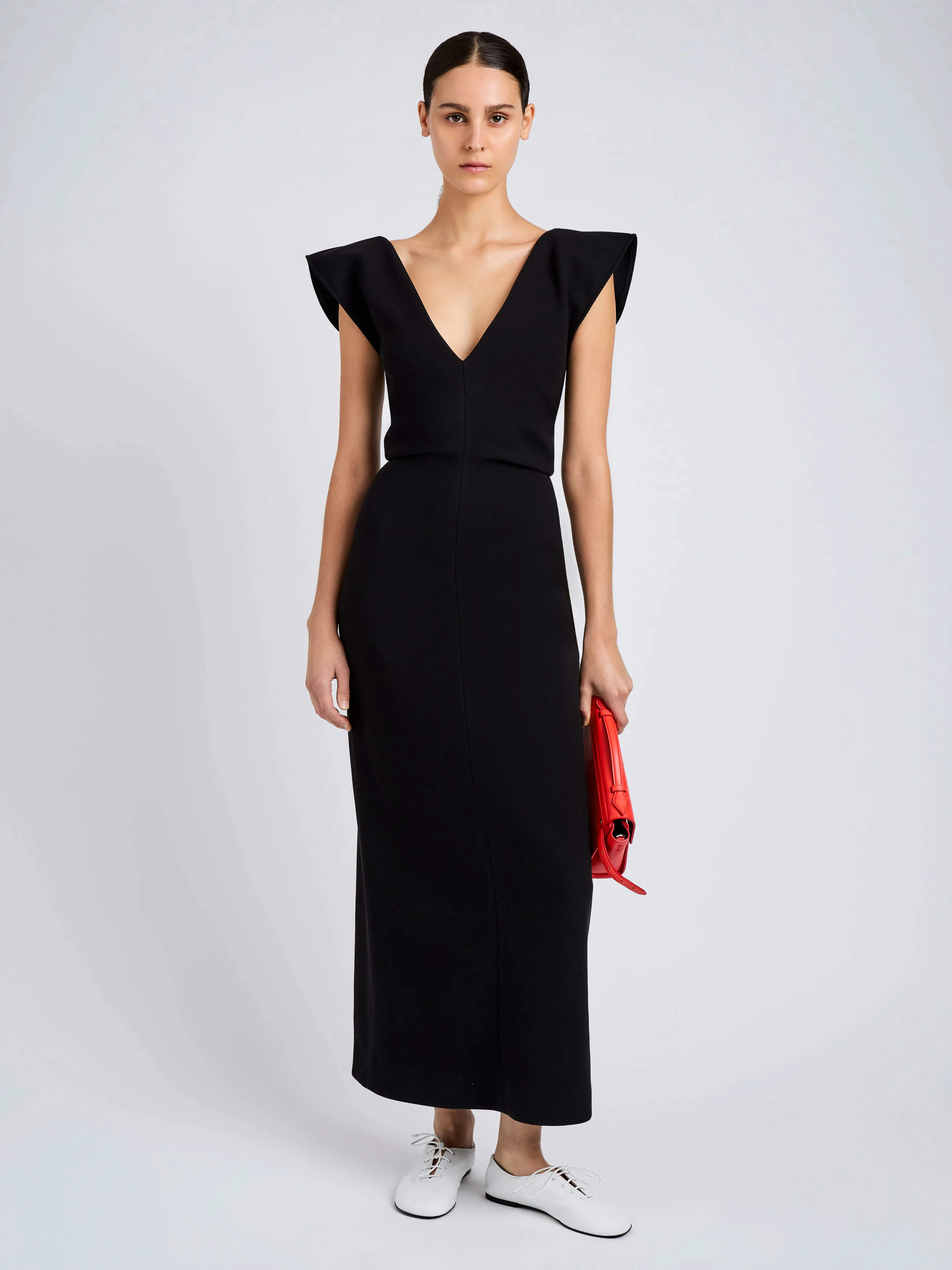 Mariam Dress in Wool Scuba sold by Proenza Schouler product image thumbnail 2