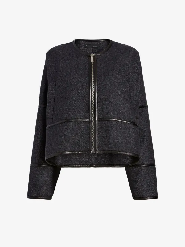Ticiana Jacket in Double Wool Twill made by Proenza Schouler