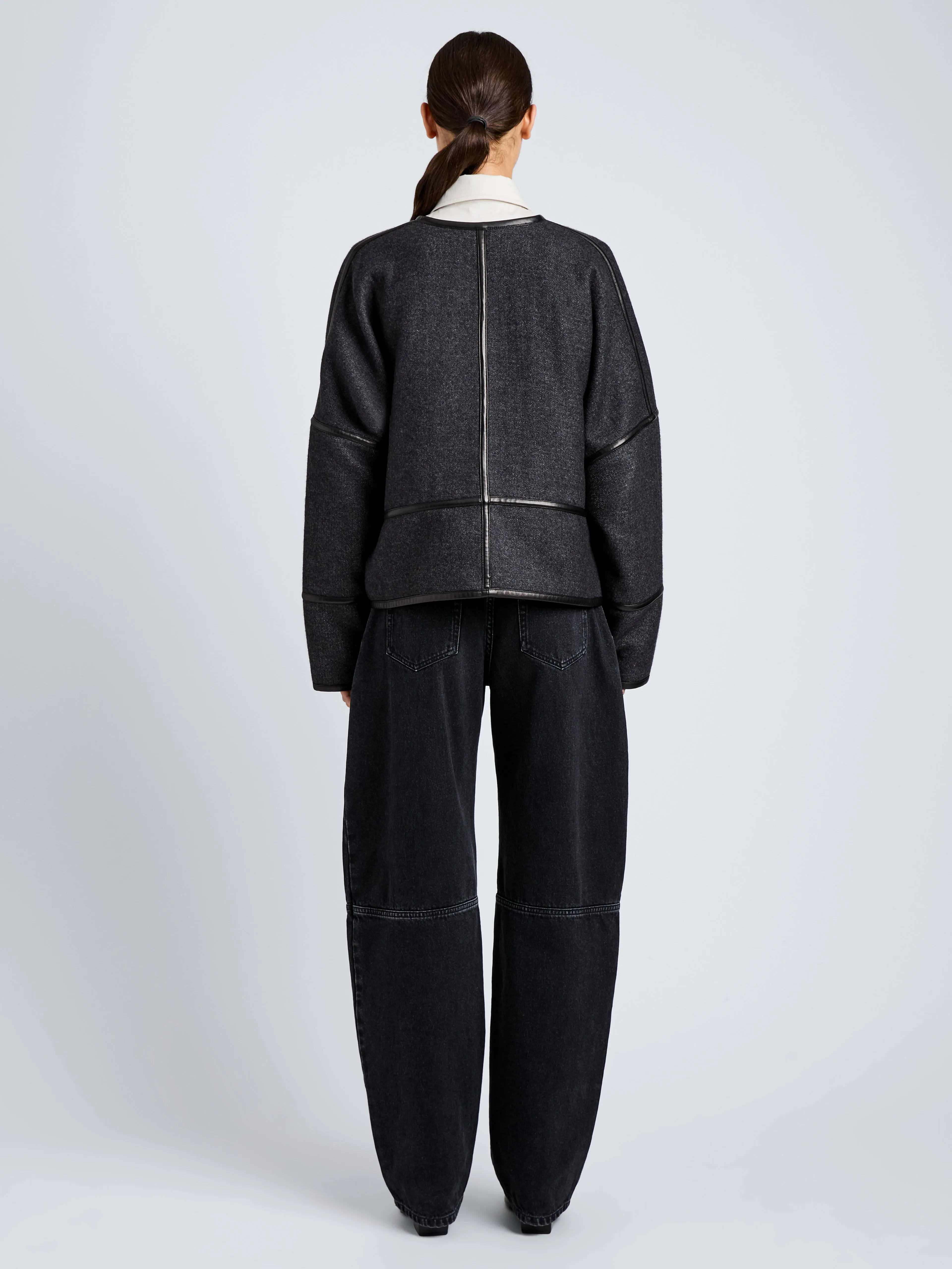 Ticiana Jacket in Double Wool Twill sold by Proenza Schouler product image thumbnail 5