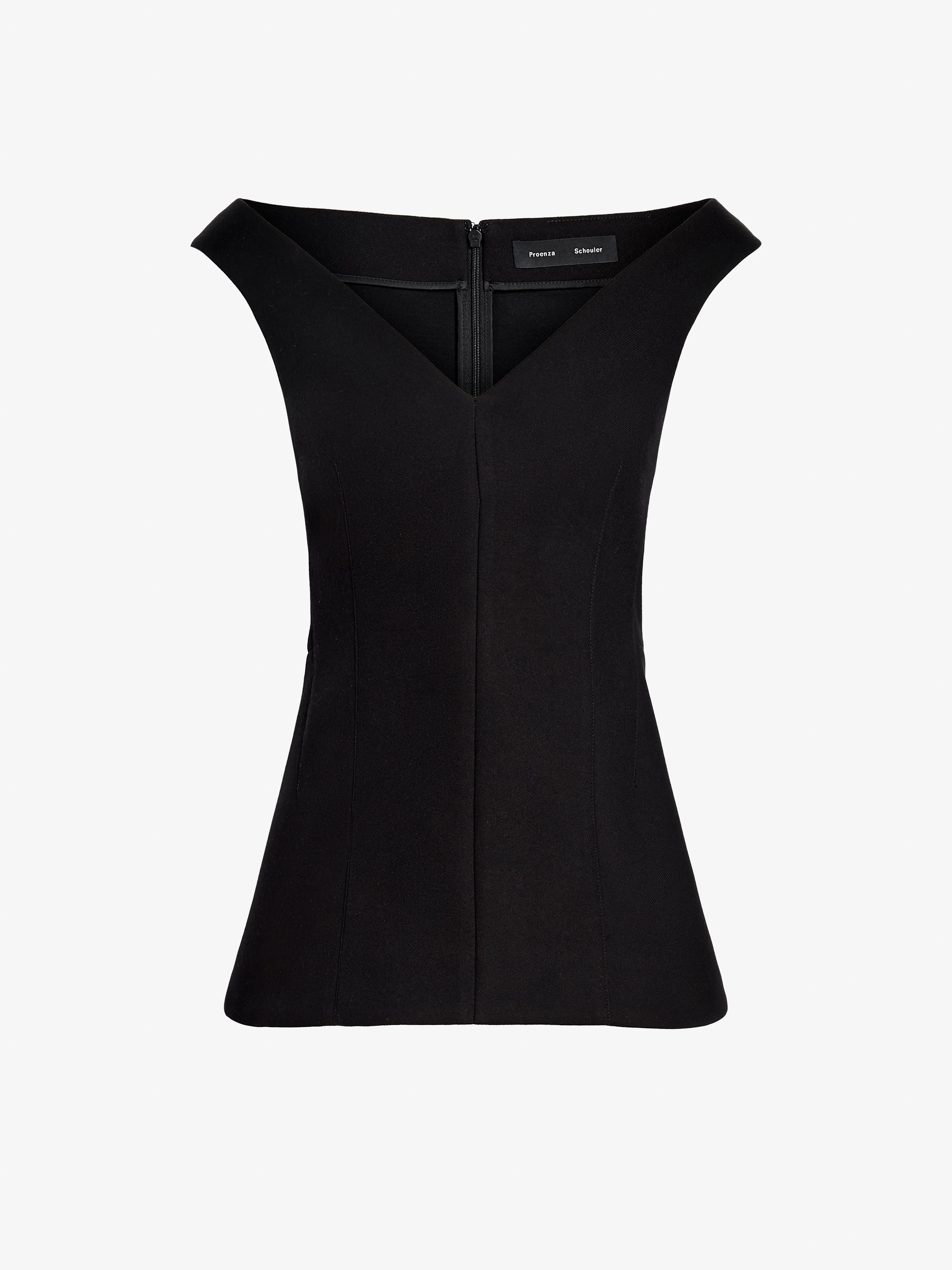 Mariam Top in Wool Scuba sold by Proenza Schouler