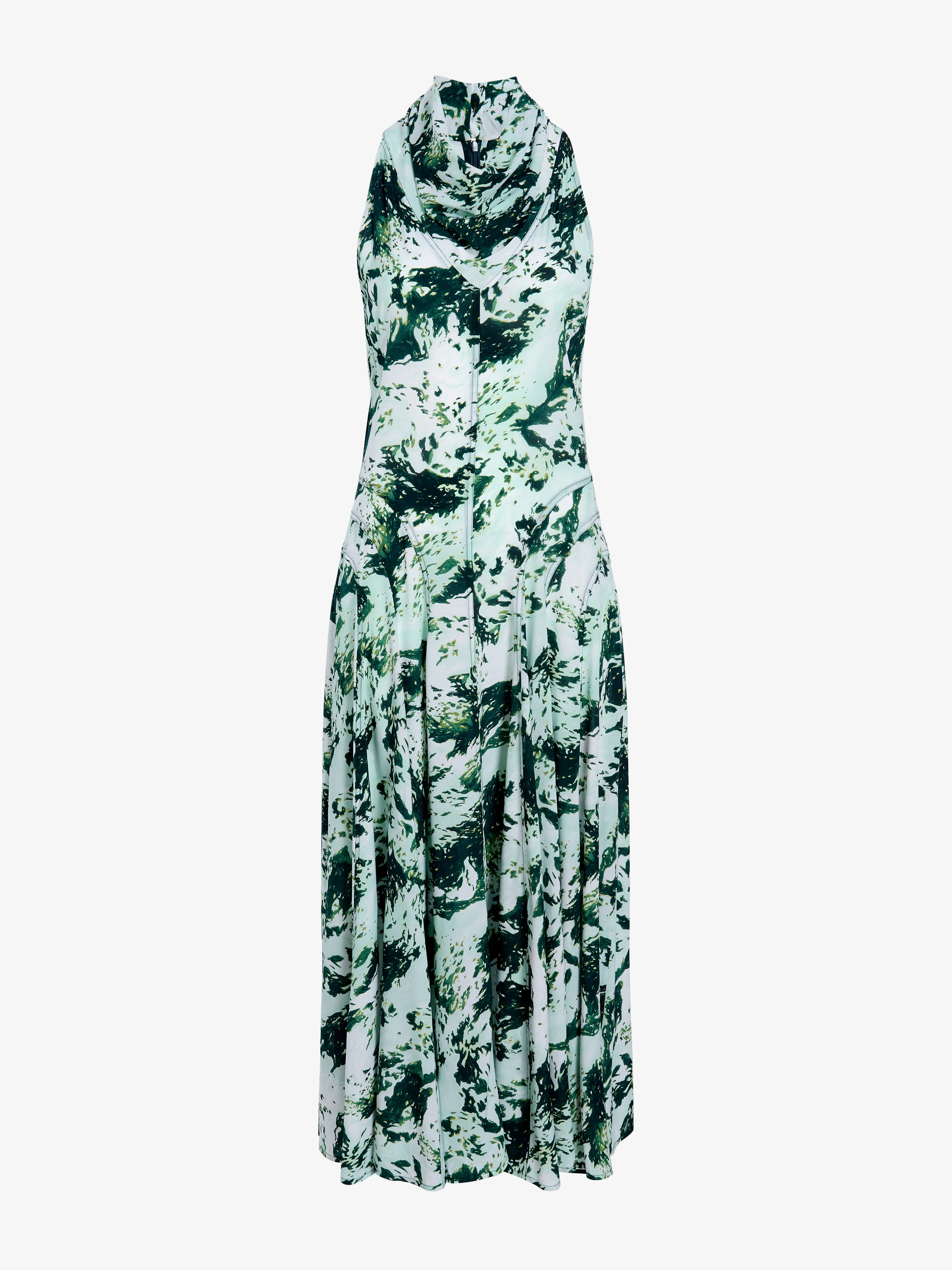 Adelide Dress in Printed Silk Viscose sold by Proenza Schouler
