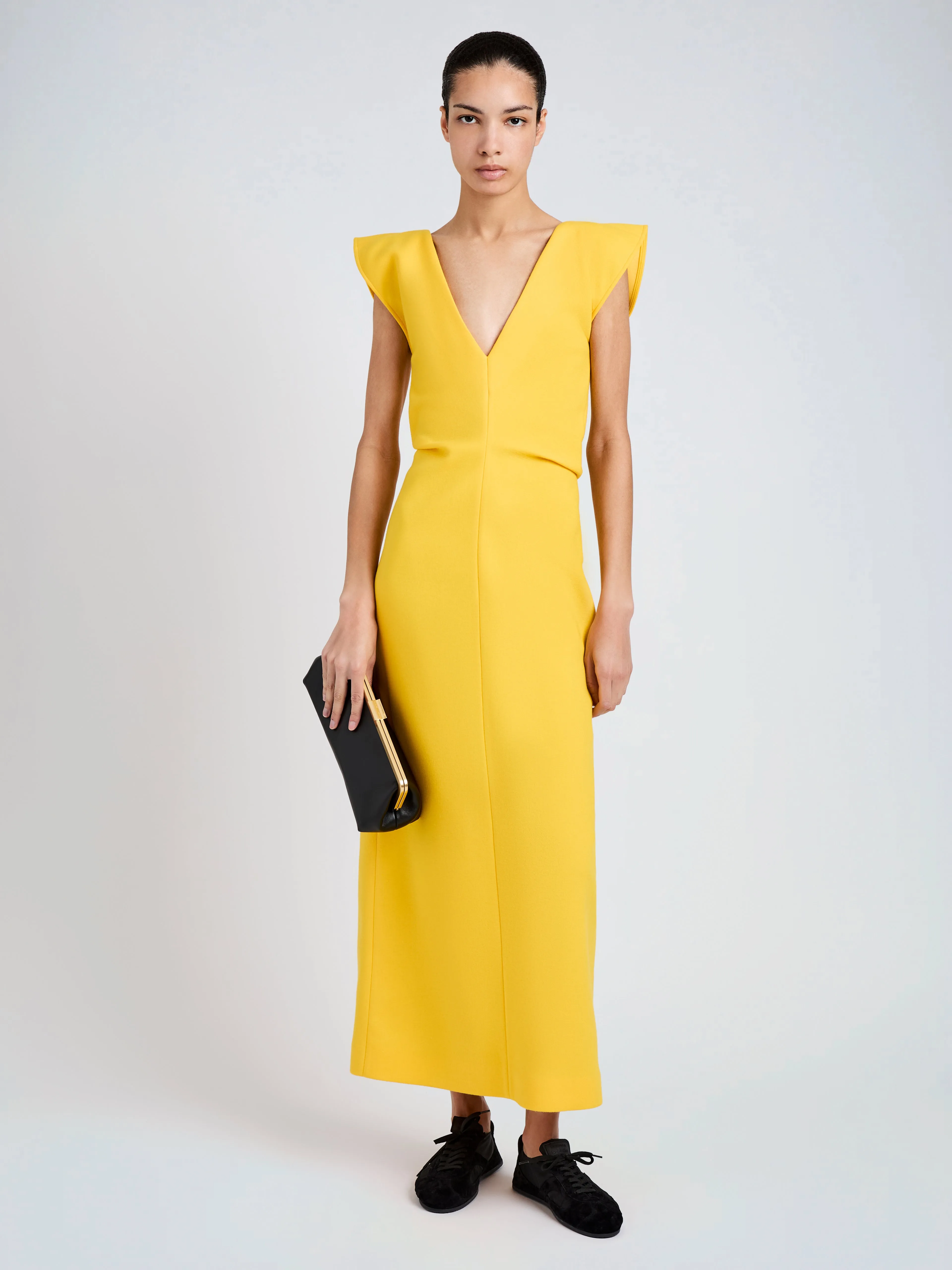 Mariam Dress in Wool Scuba sold by Proenza Schouler product image thumbnail 2