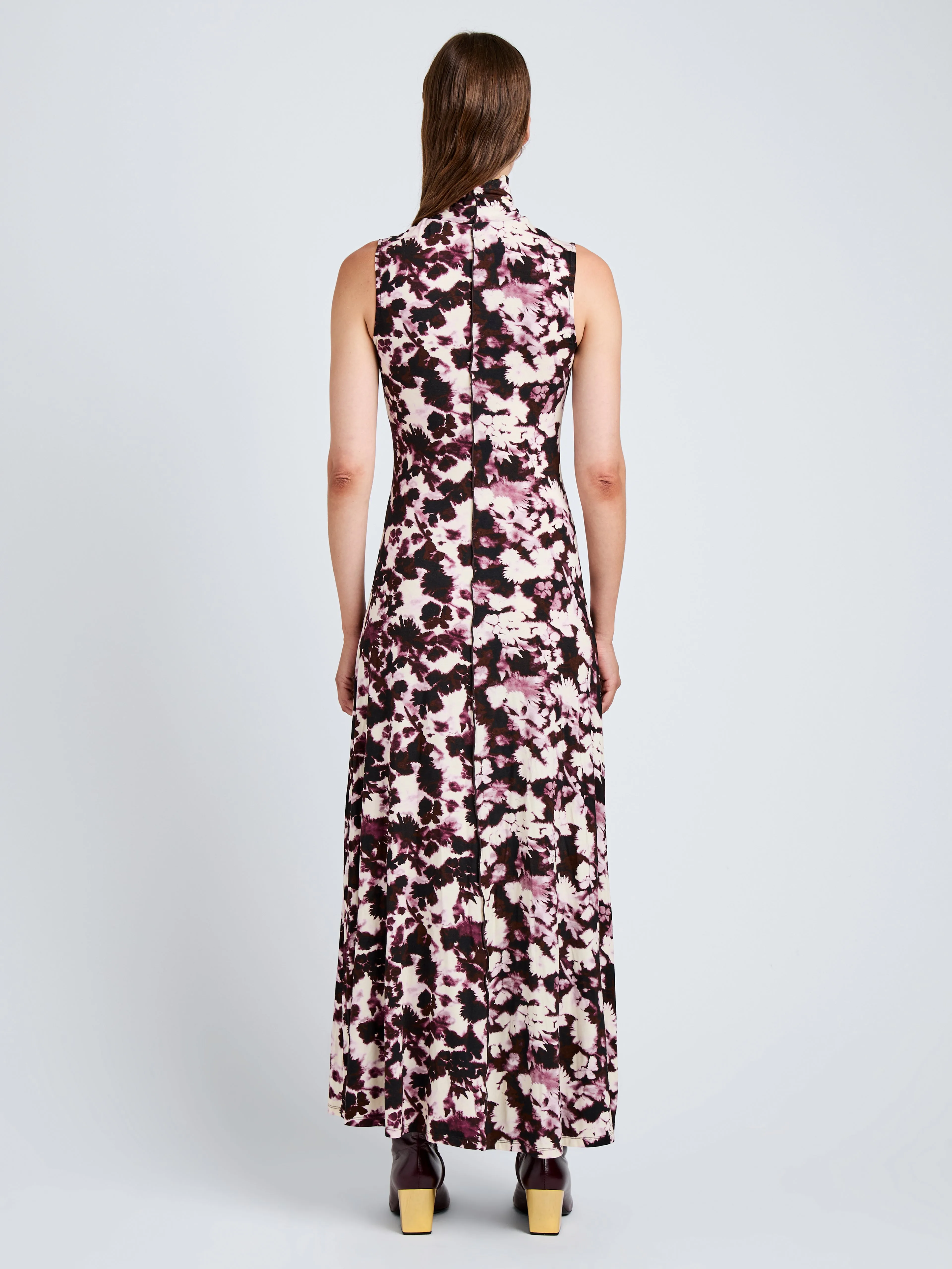 Valentina Dress in Printed Soft Jersey sold by Proenza Schouler product image thumbnail 4