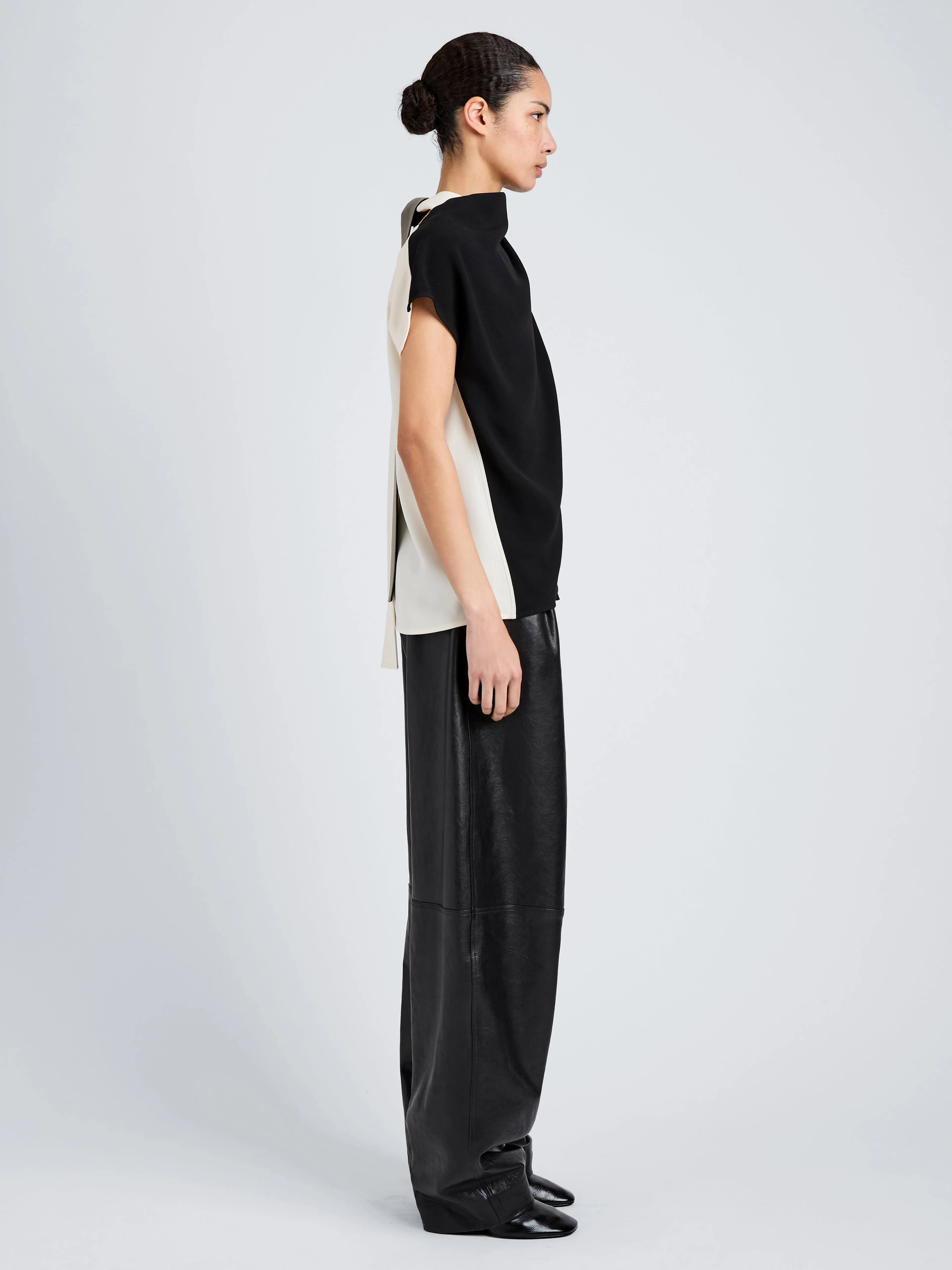Elsa Top in Matte Double Crepe sold by Proenza Schouler product image thumbnail 4