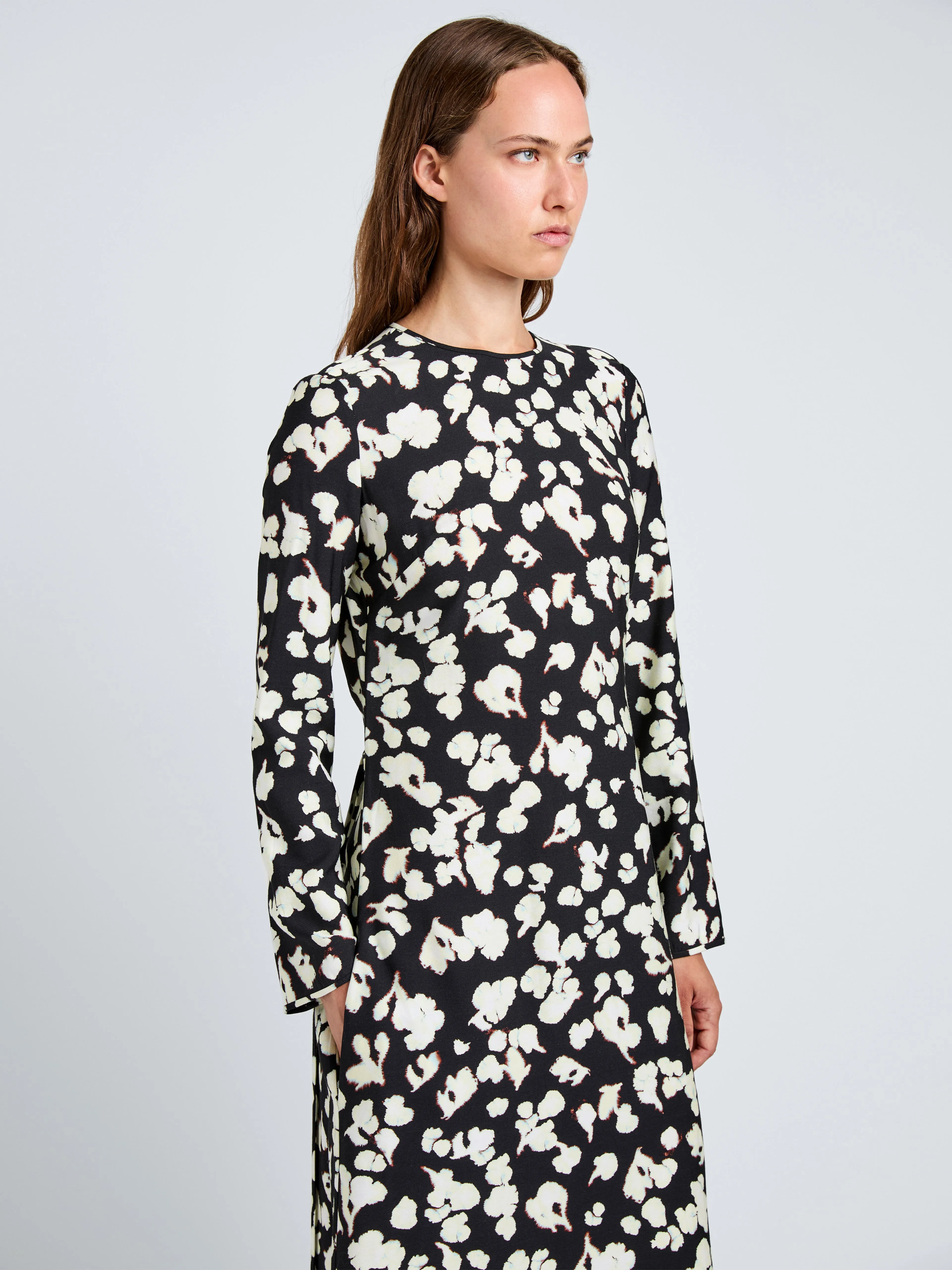 Waverly Dress in Printed Soft Twill sold by Proenza Schouler product image thumbnail 5