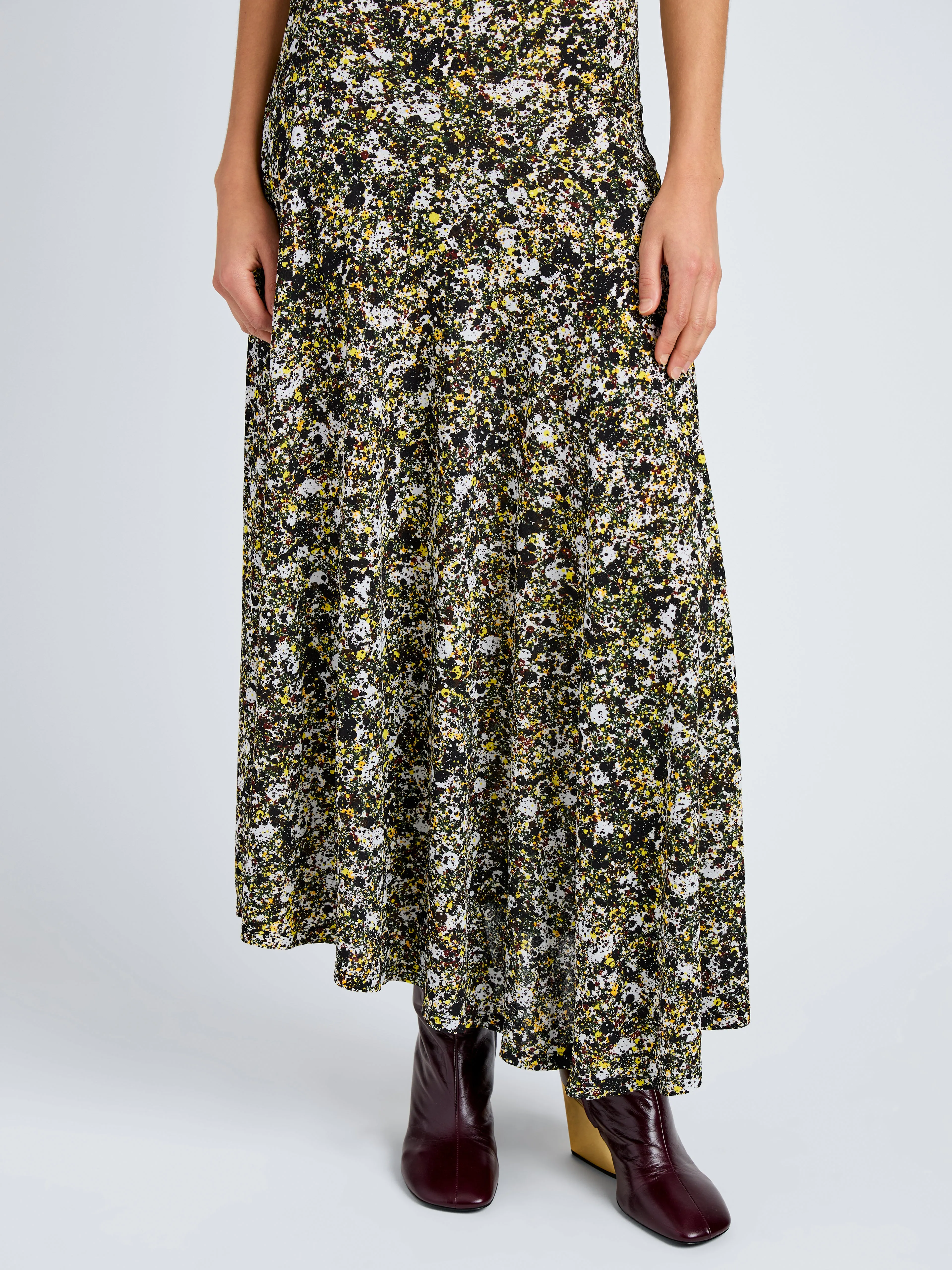 Tamara Dress in Printed Matte Jersey sold by Proenza Schouler product image thumbnail 4