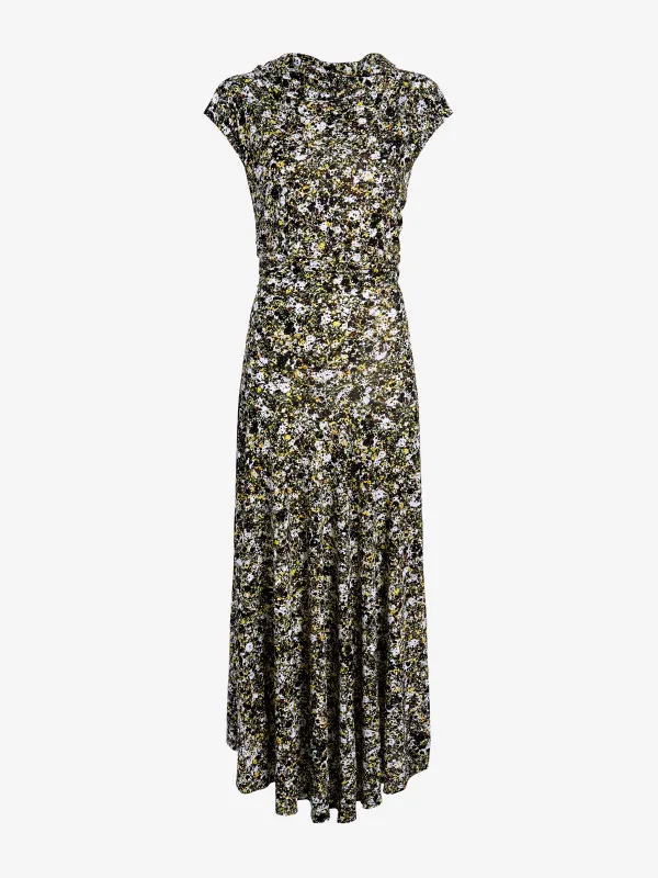 Tamara Dress in Printed Matte Jersey made by Proenza Schouler