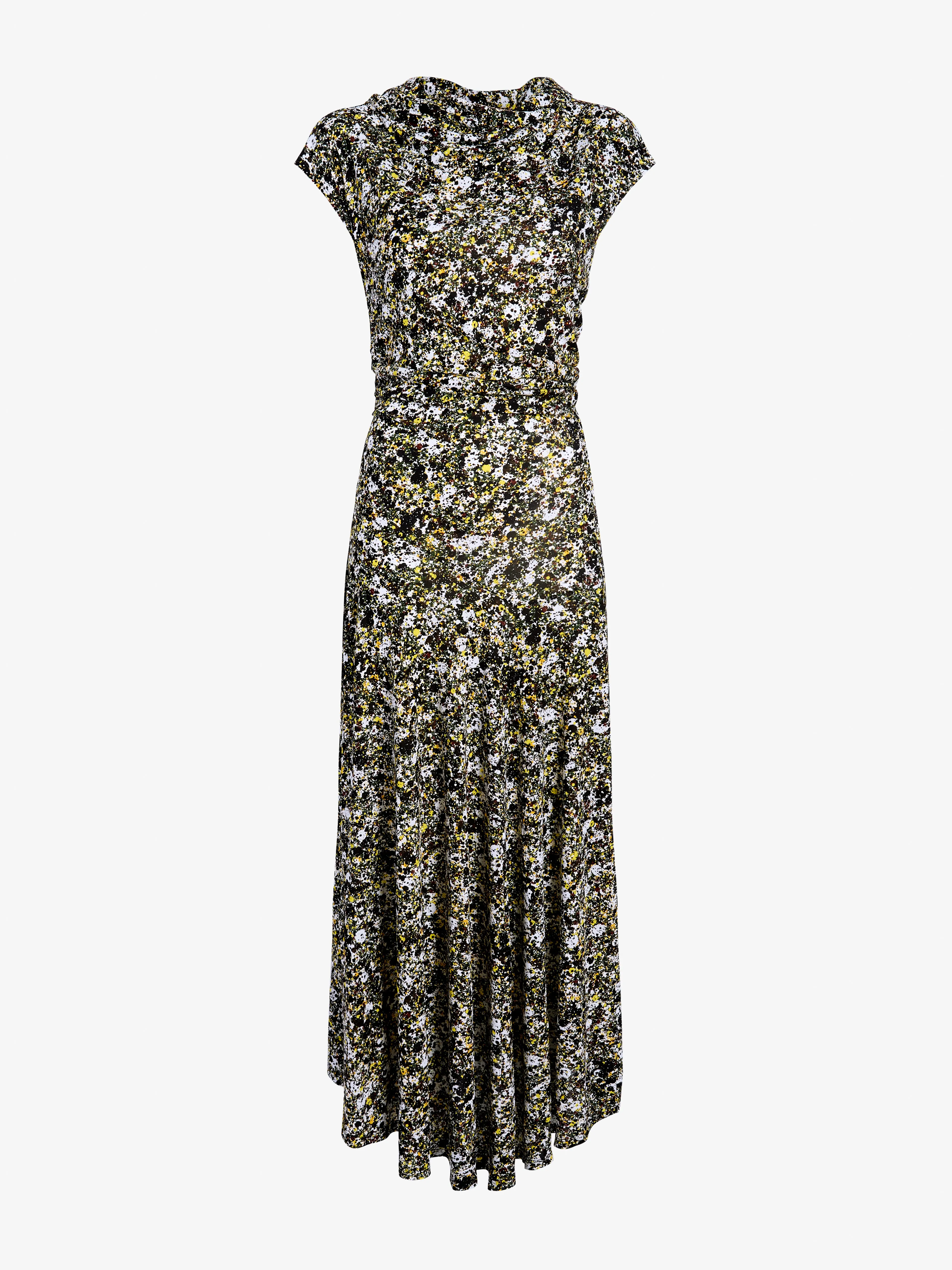 Tamara Dress in Printed Matte Jersey sold by Proenza Schouler