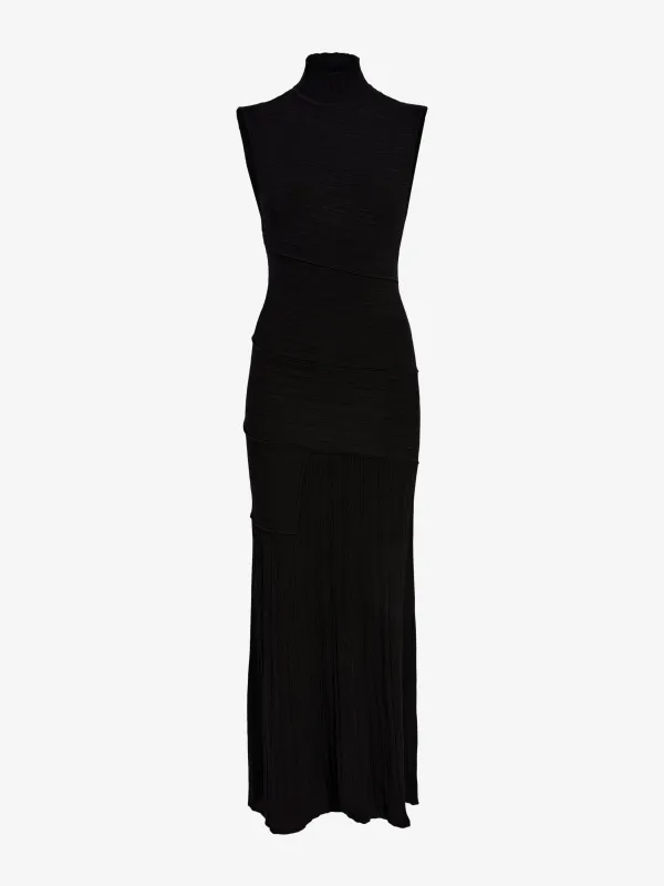 Federica Dress in Micro Pleat Knit sold by Proenza Schouler