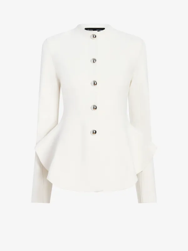 Dasha Jacket in Compact Viscose made by Proenza Schouler
