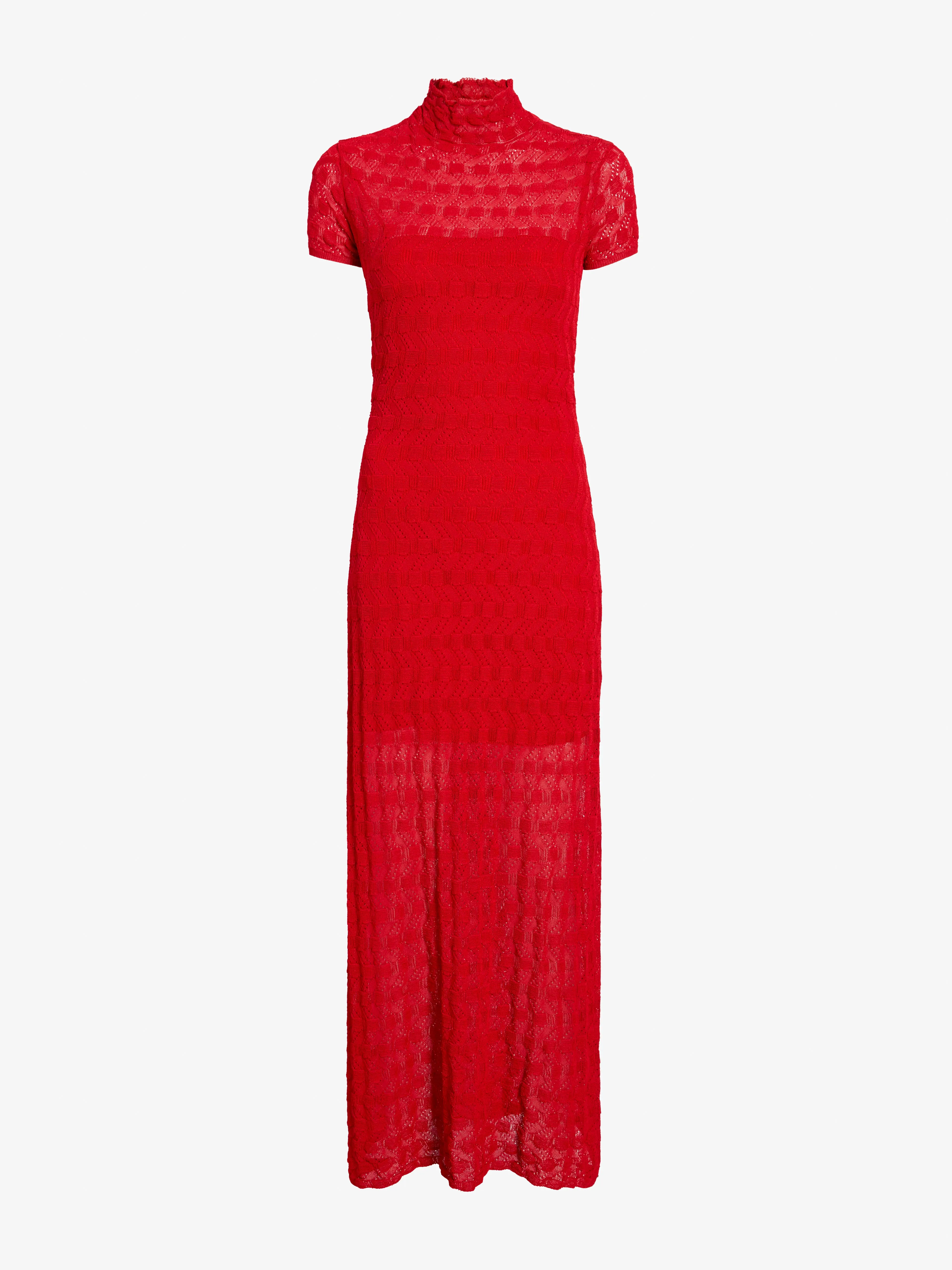 Zein Dress in Geo Textured Knit sold by Proenza Schouler