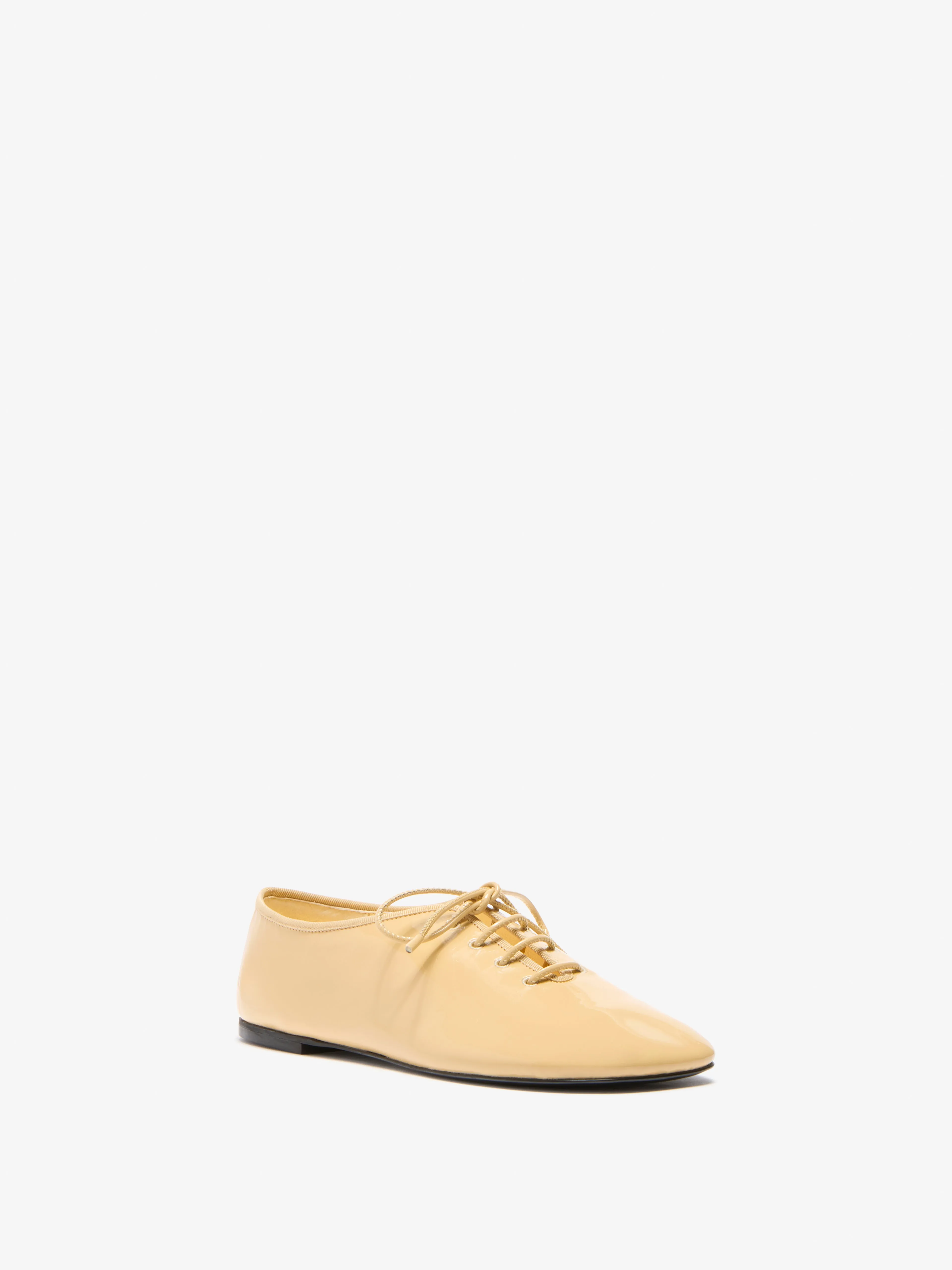 Glove Lace Up Flats in Soft Patent sold by Proenza Schouler product image thumbnail 2