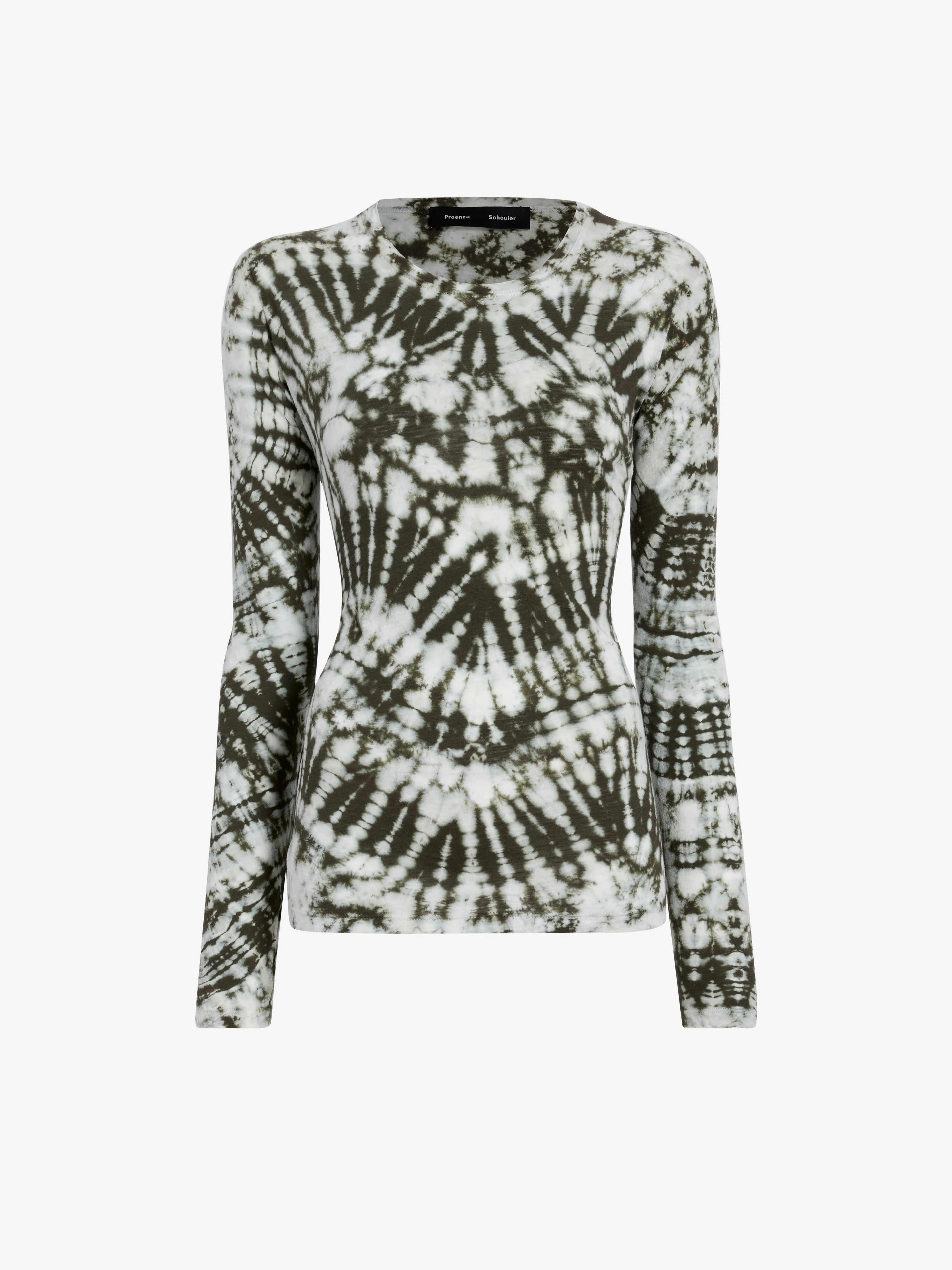 Mia Top in Tie Dye Tissue Jersey sold by Proenza Schouler