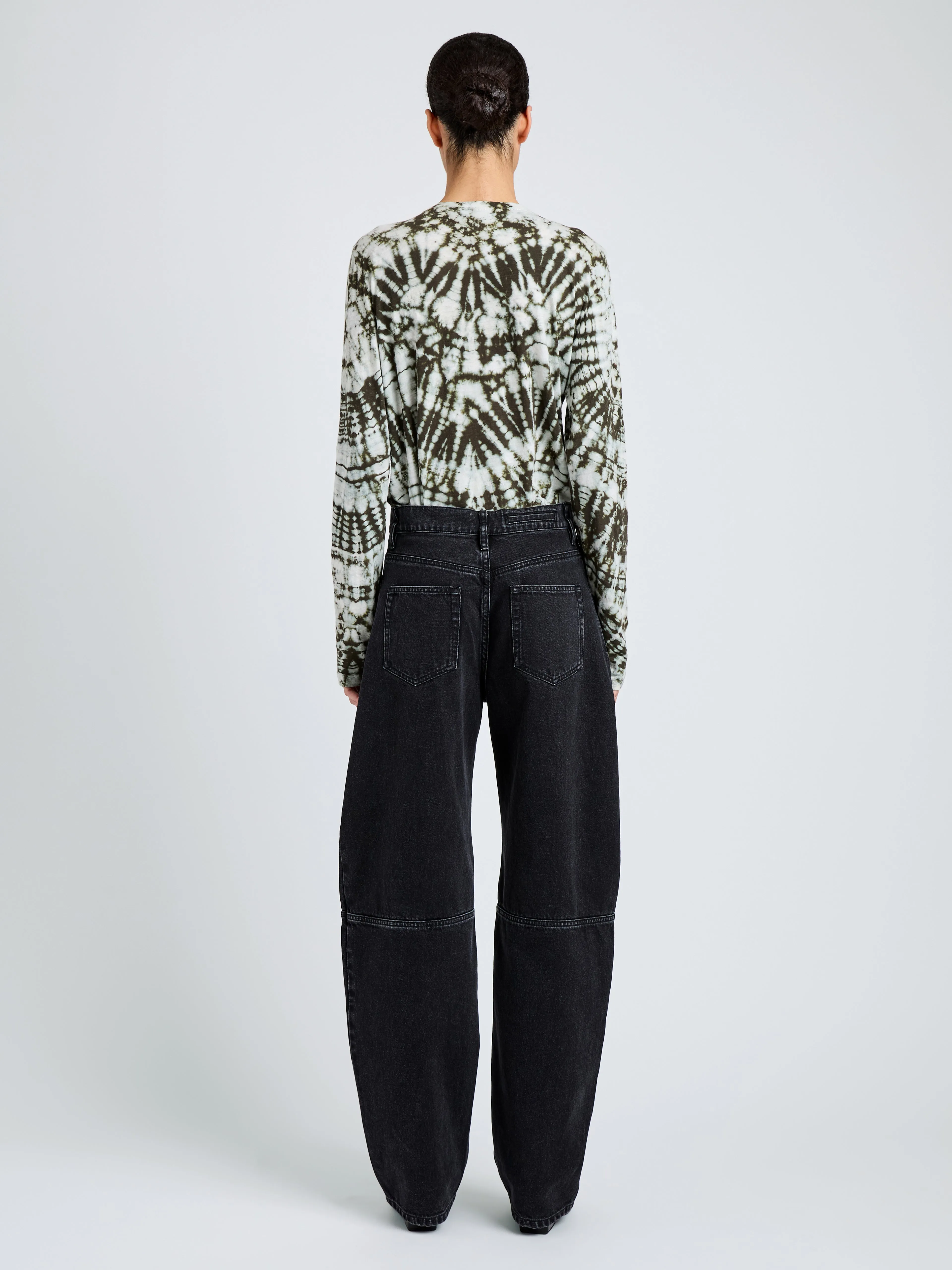 Mia Top in Tie Dye Tissue Jersey sold by Proenza Schouler product image thumbnail 5