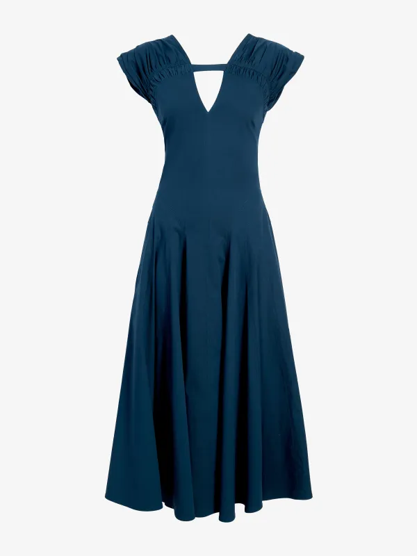 Manoela Dress in Eco Light Compact Poplin sold by Proenza Schouler