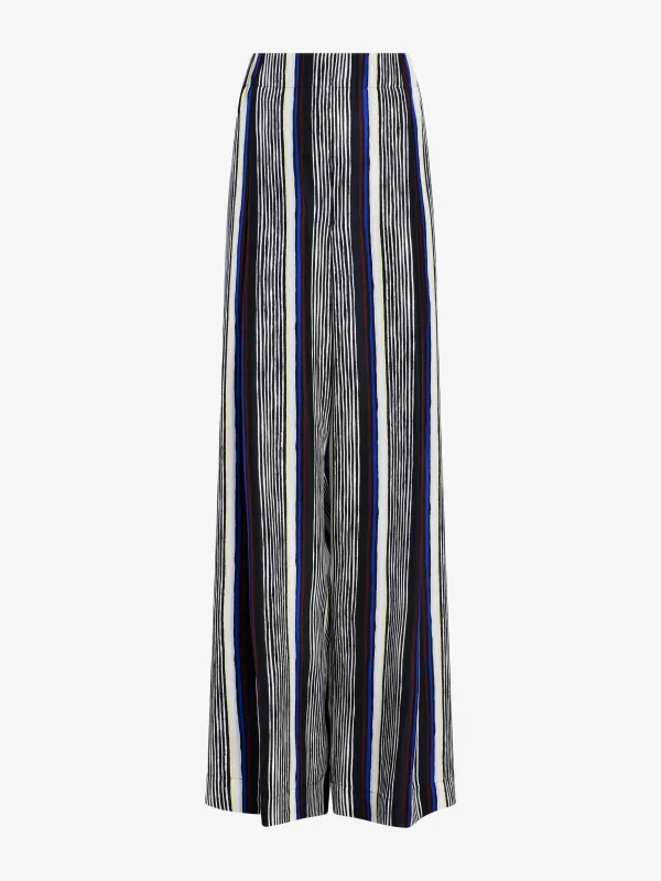 Amira Pant in Printed Silk Habotai sold by Proenza Schouler