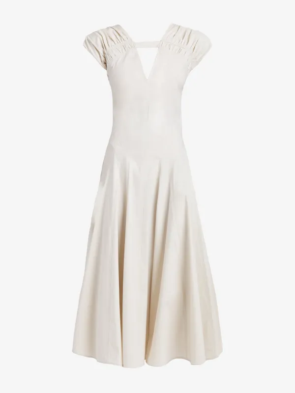 Manoela Dress in Eco Light Compact Poplin sold by Proenza Schouler