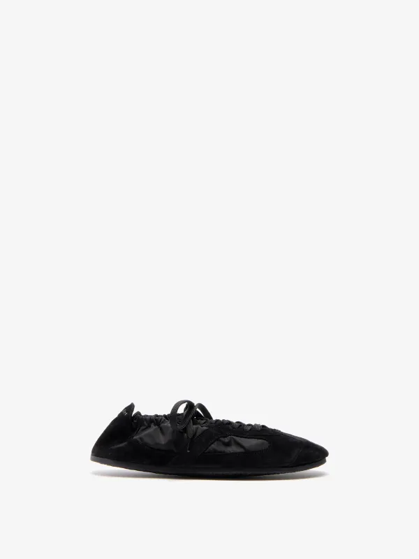 Soft Track Sneakers in Nylon Calfsuede sold by Proenza Schouler