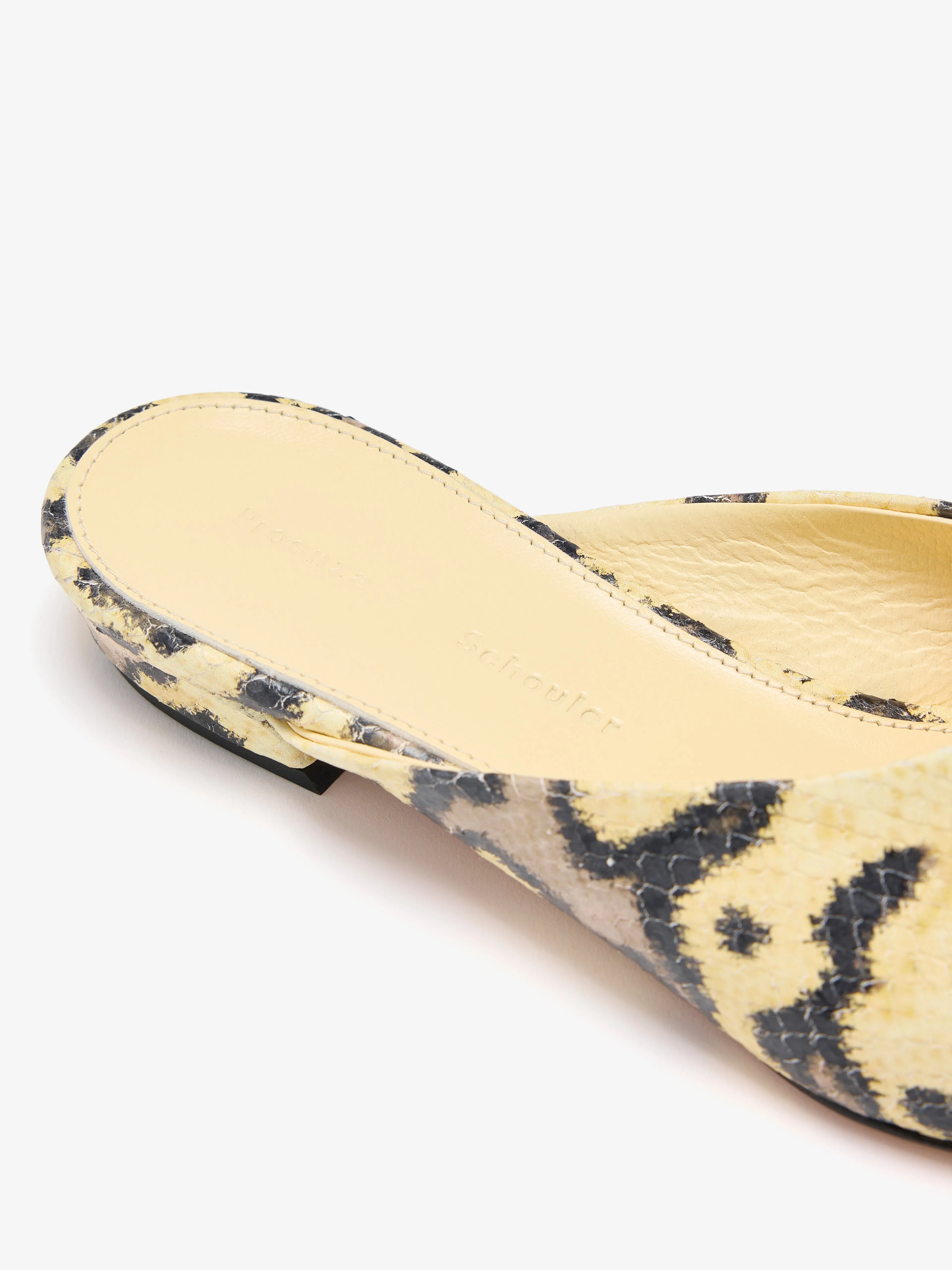 Trap Slipper in Embossed Python sold by Proenza Schouler product image thumbnail 4