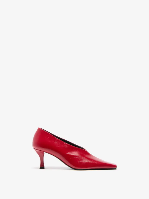 Trap Pumps in Slick Calf made by Proenza Schouler