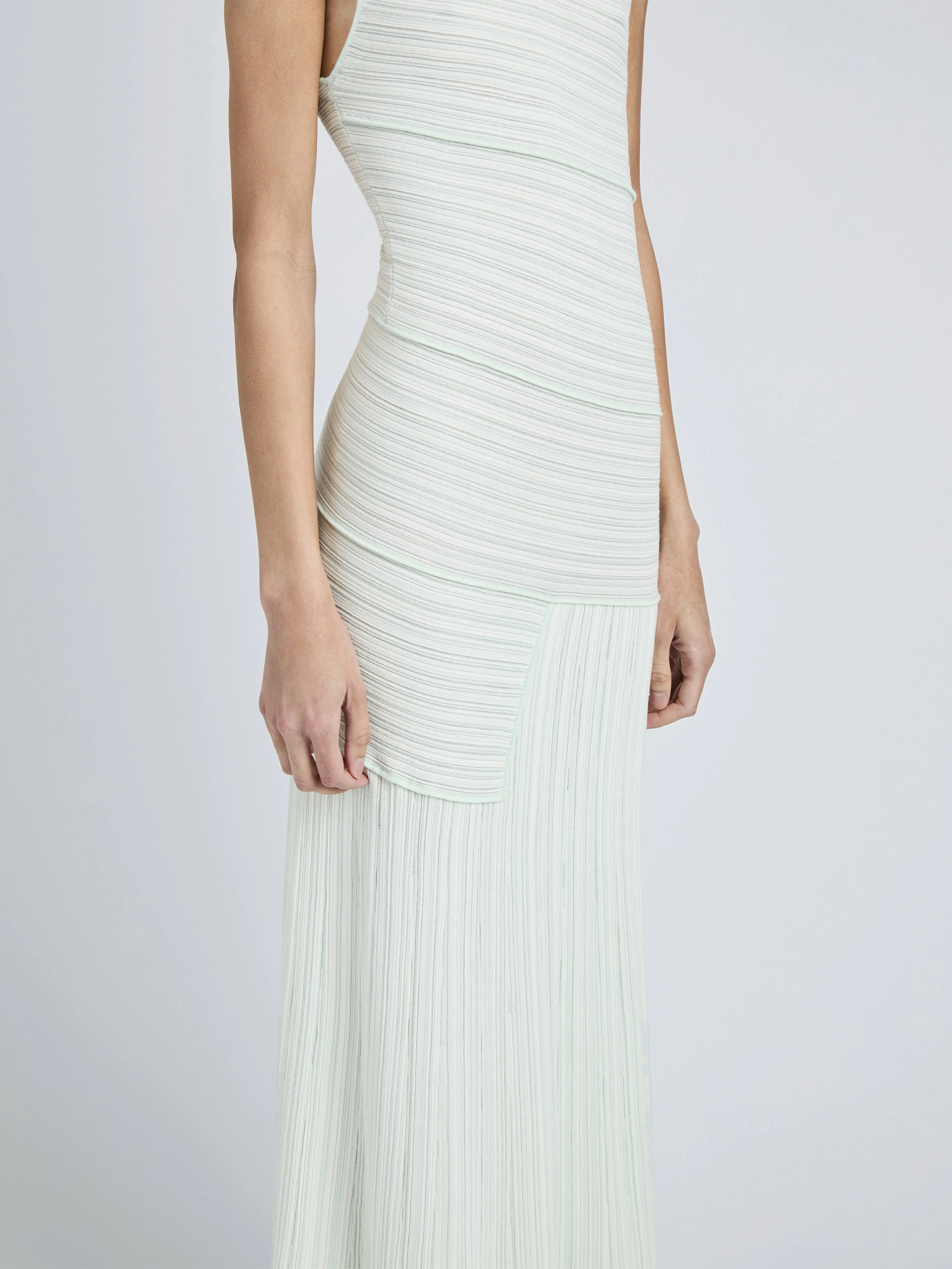 Federica Dress in Micro Pleat Knit sold by Proenza Schouler product image thumbnail 5