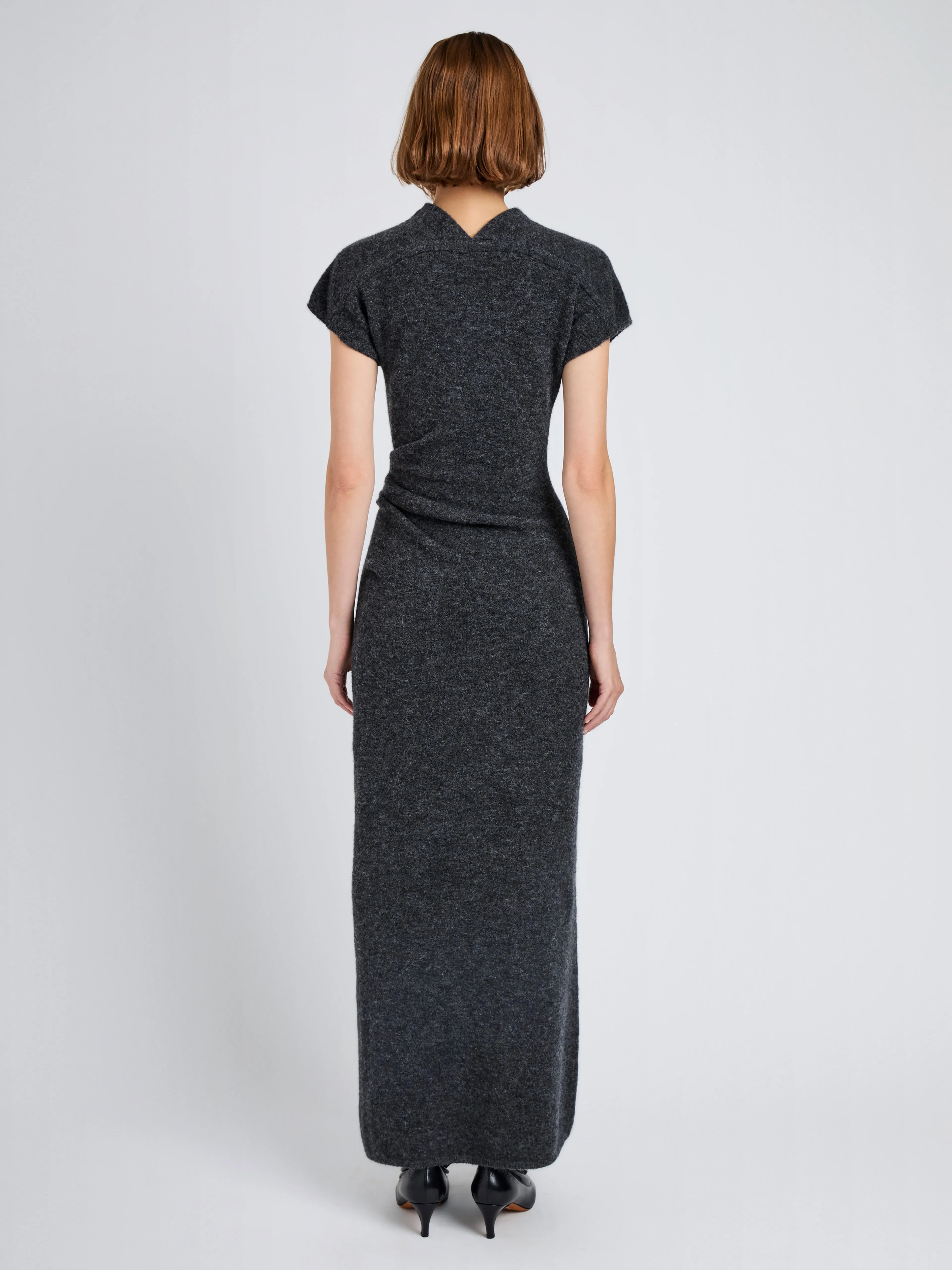 Abie Dress in Clean Boiled Wool sold by Proenza Schouler product image thumbnail 4