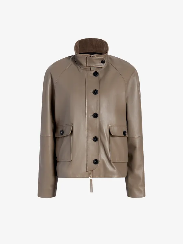 Gio Jacket in Lightweight Leather sold by Proenza Schouler