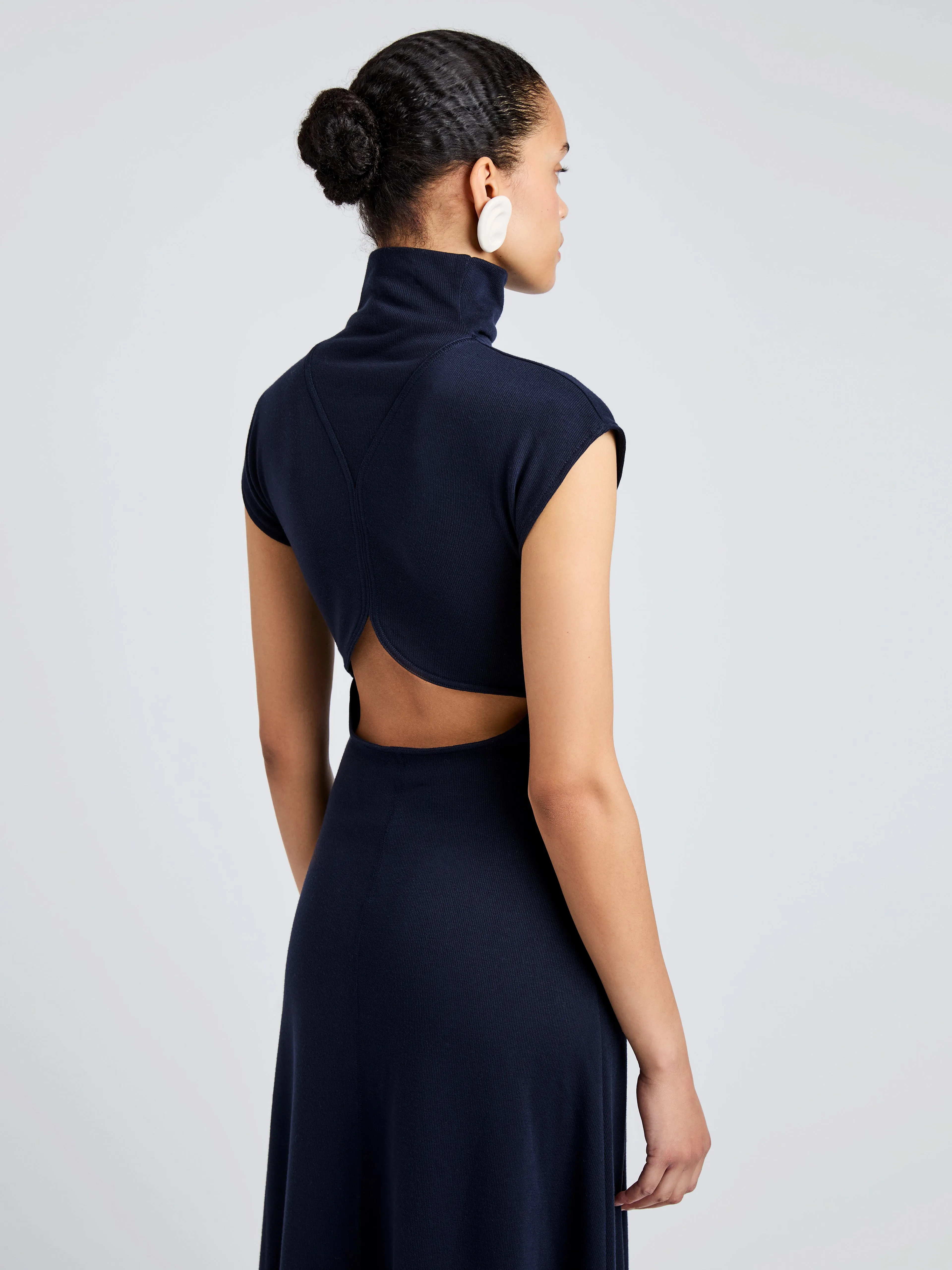 Brea Dress in Brushed Rib sold by Proenza Schouler product image thumbnail 5