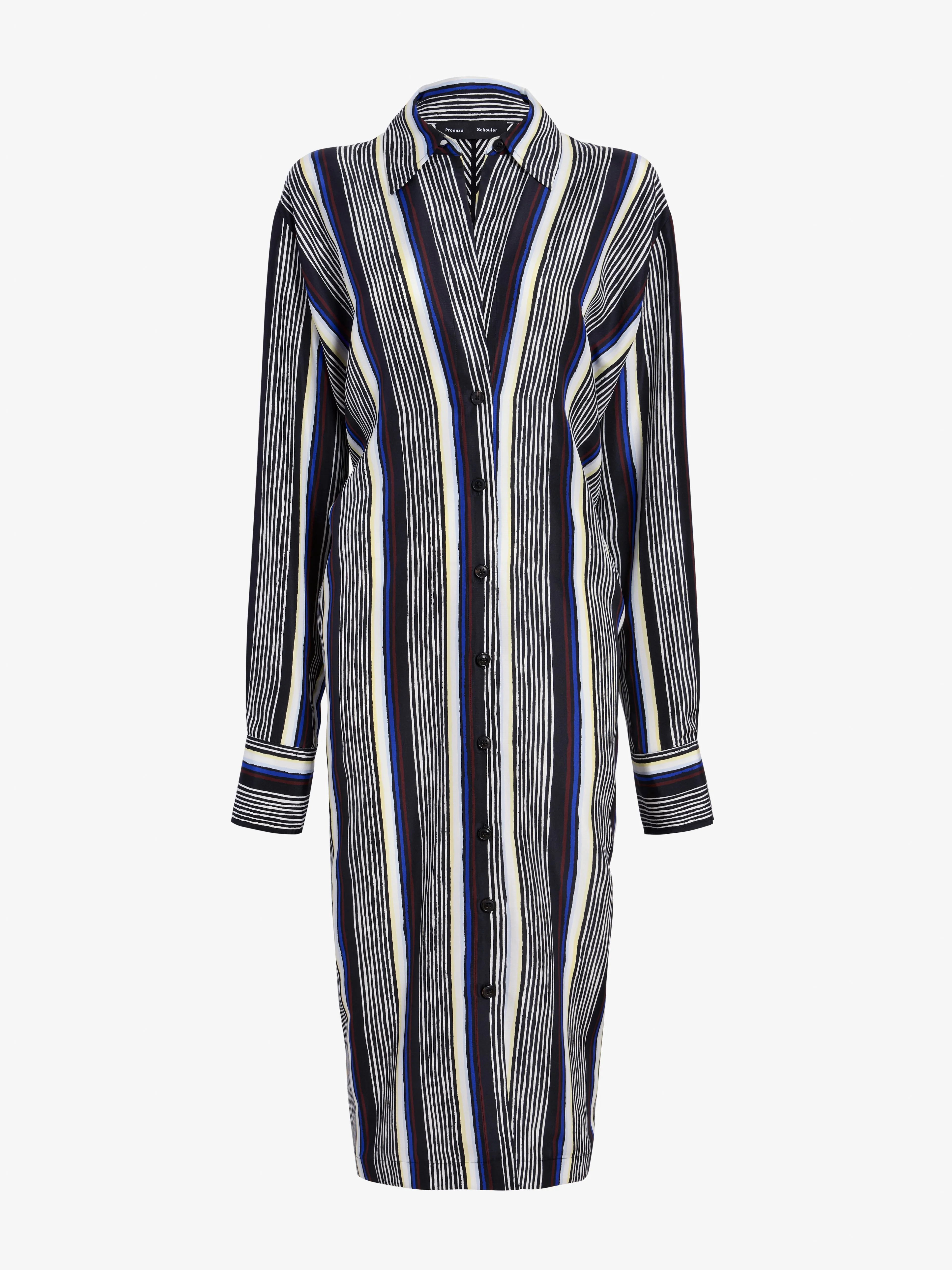 Amira Dress in Printed Silk Habotai sold by Proenza Schouler