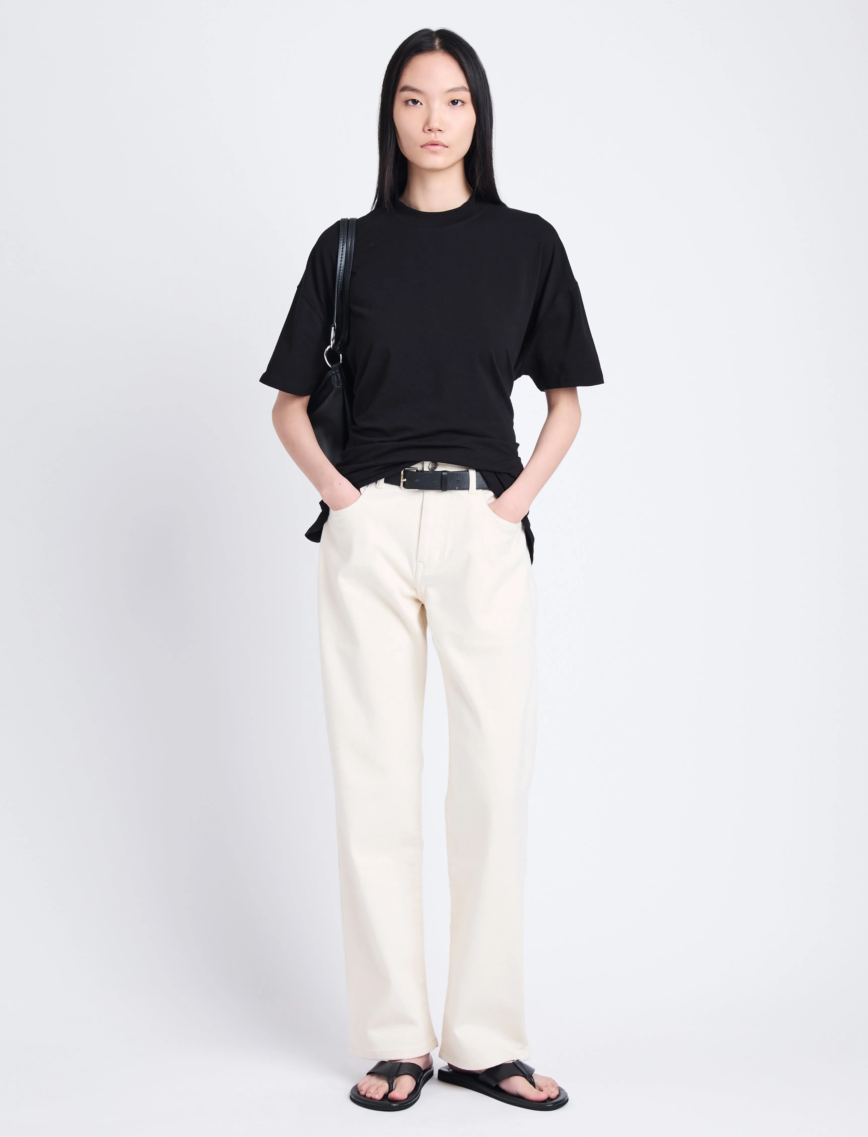 Mira T-Shirt in Jersey sold by Proenza Schouler product image thumbnail 3