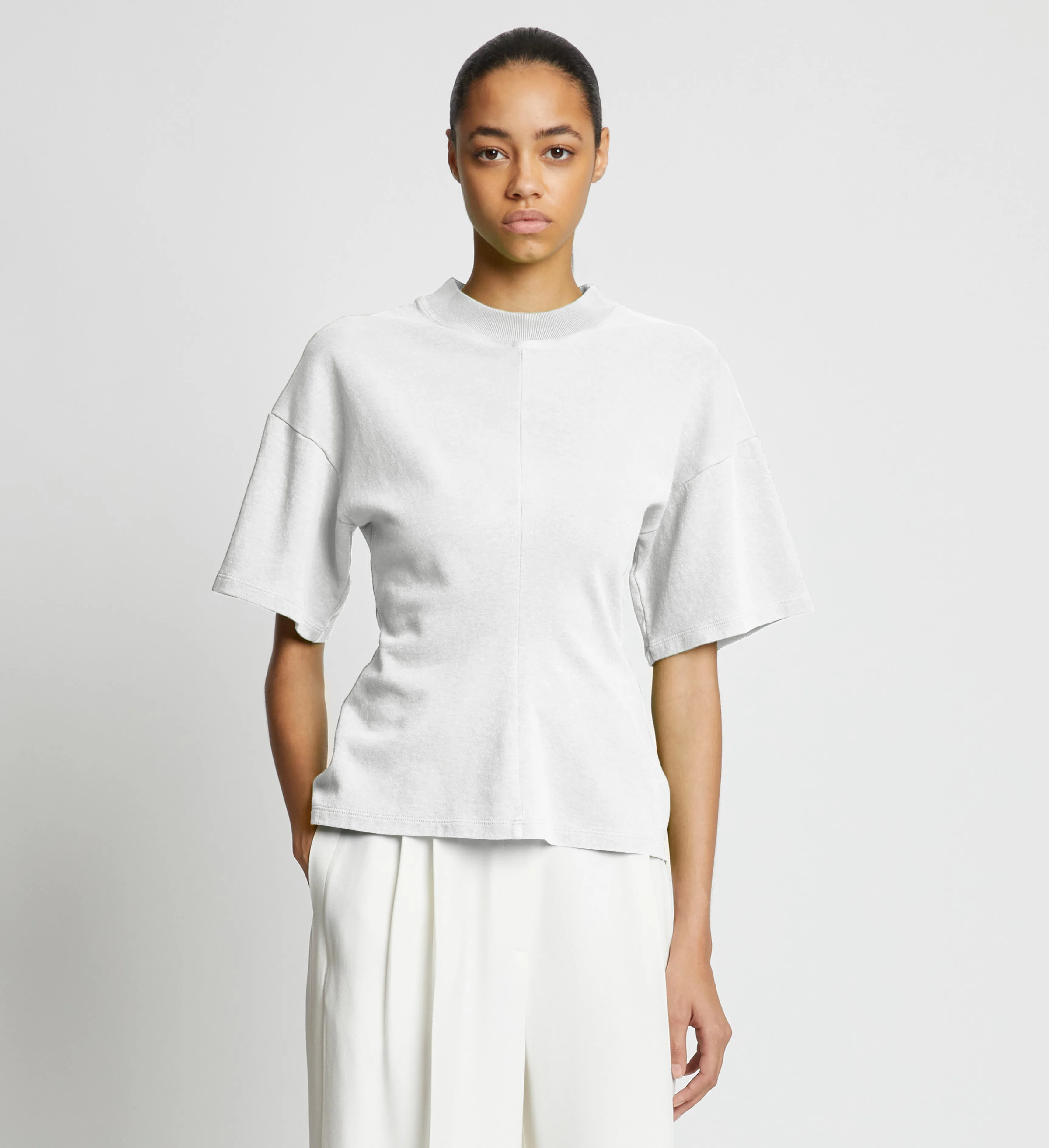 Eco Cotton Waisted T-Shirt sold by Proenza Schouler product image thumbnail 2