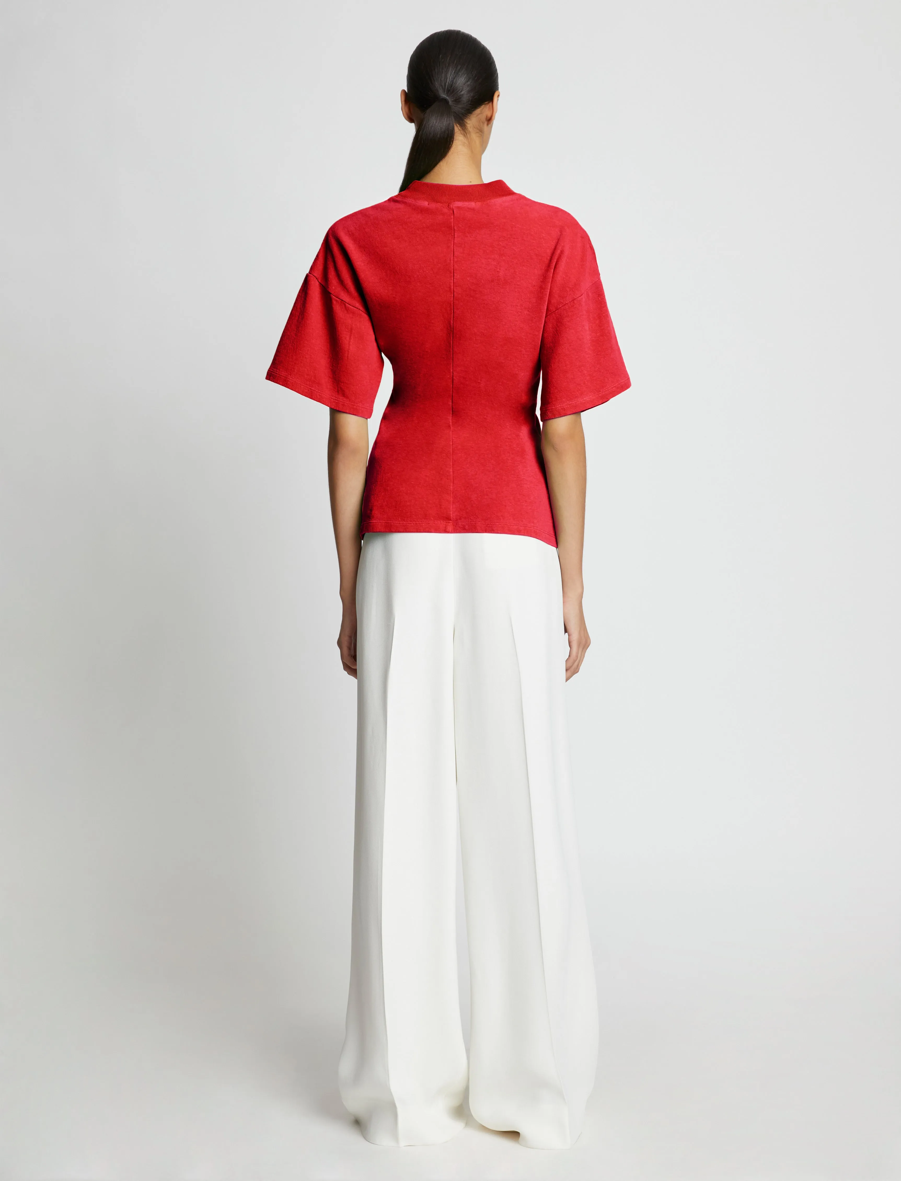 Eco Cotton Waisted T-Shirt sold by Proenza Schouler product image thumbnail 5