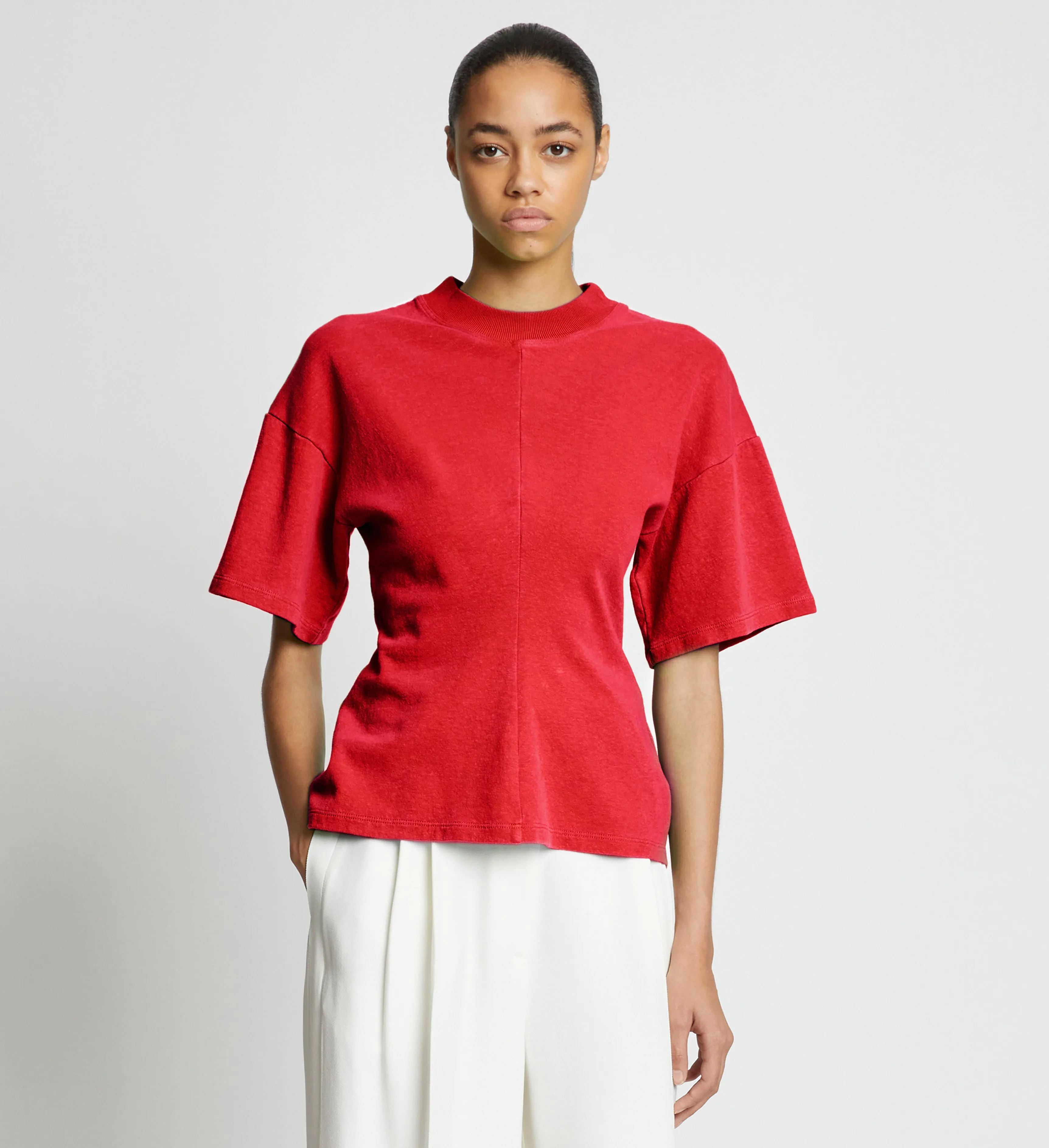 Eco Cotton Waisted T-Shirt sold by Proenza Schouler product image thumbnail 2