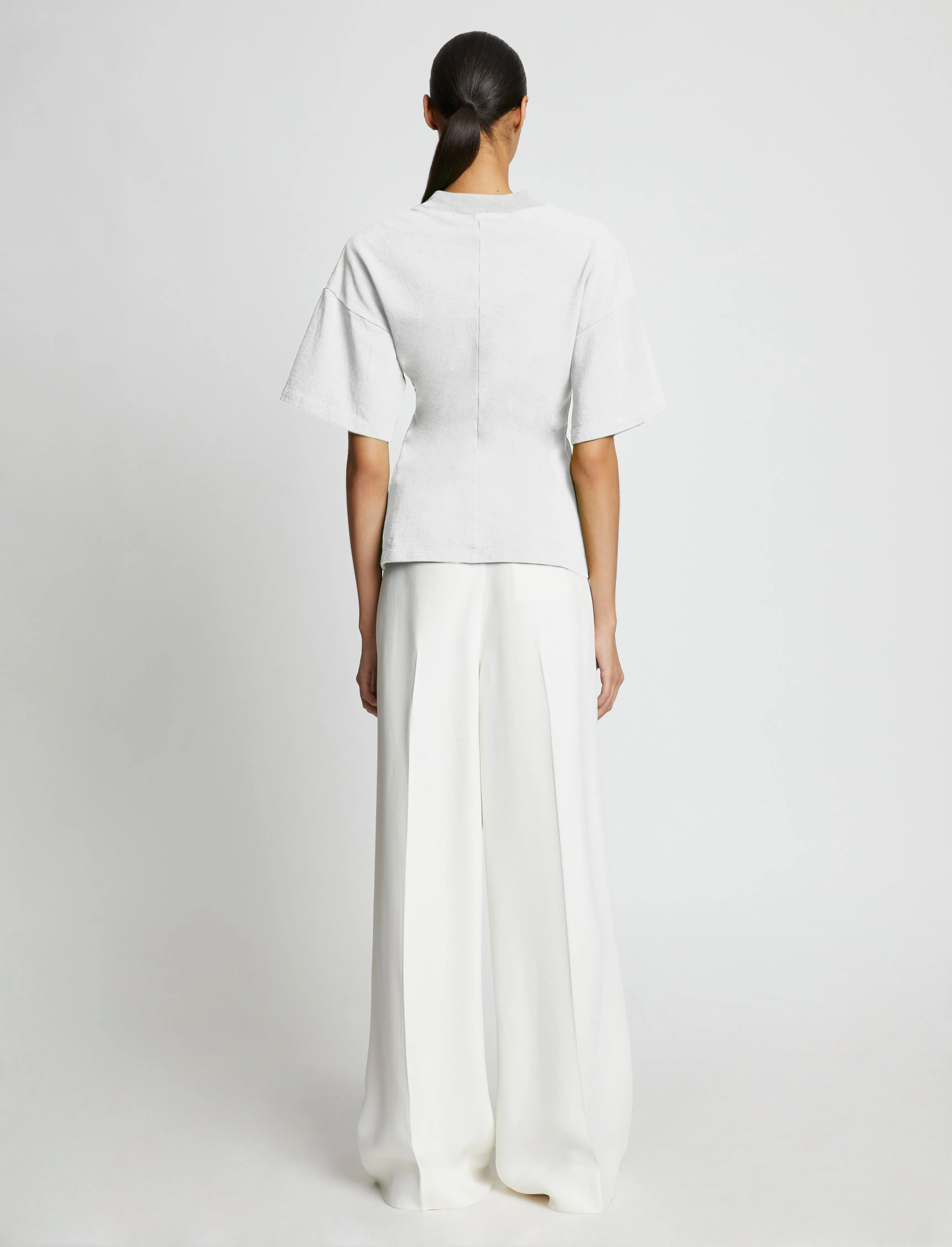 Eco Cotton Waisted T-Shirt sold by Proenza Schouler product image thumbnail 5
