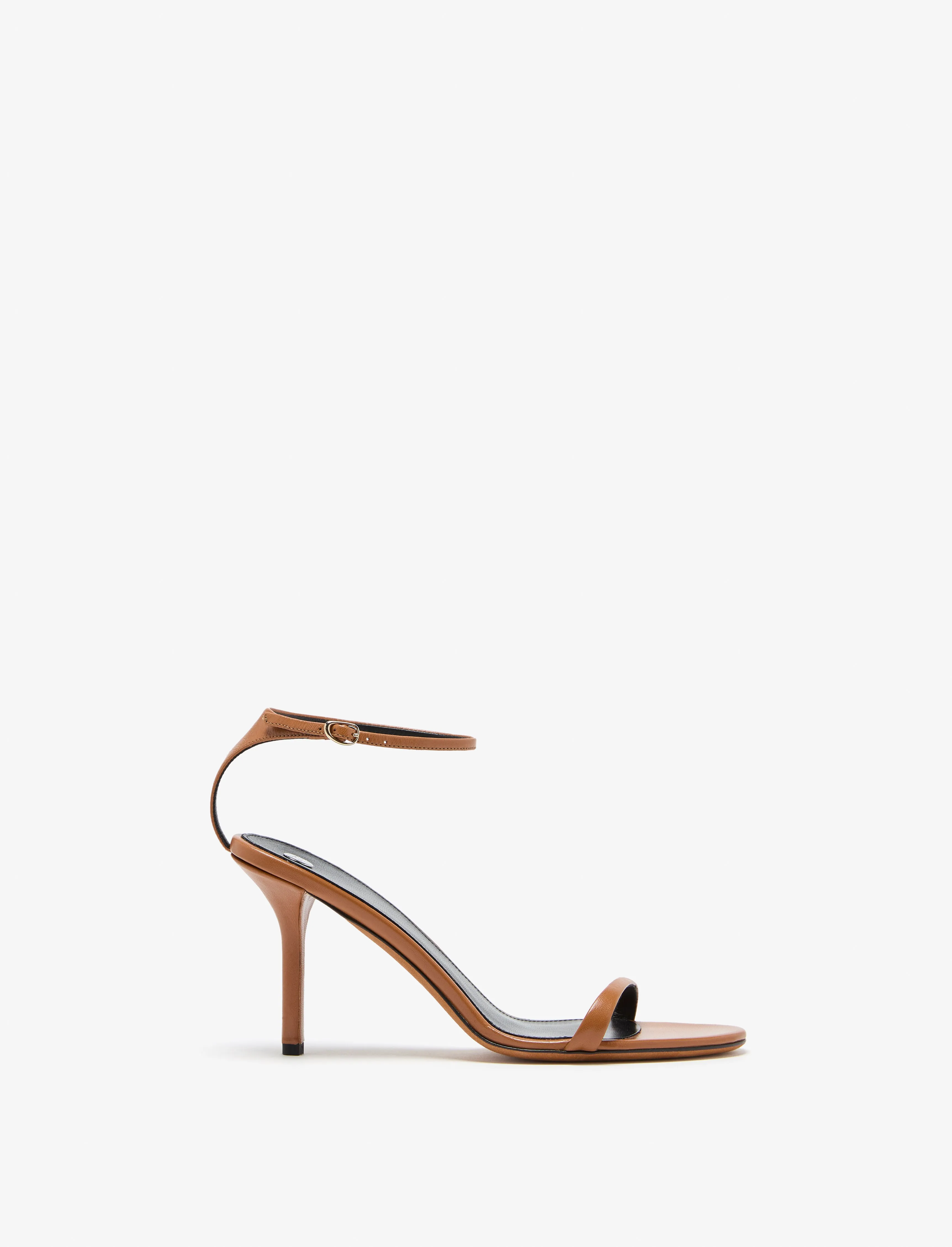 Slash Ankle Strap Sandals in Capretto Leather sold by Proenza Schouler