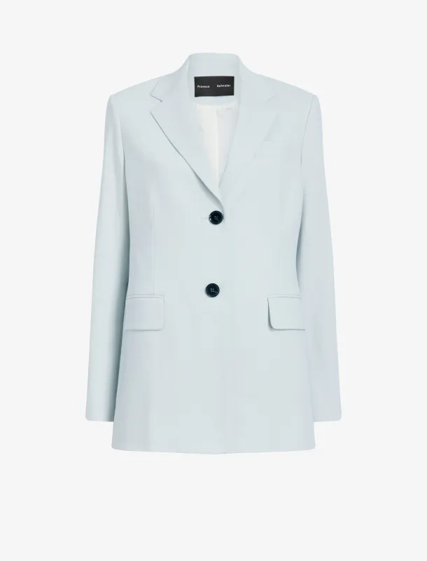 Eva Jacket in Cotton Viscose Suiting sold by Proenza Schouler