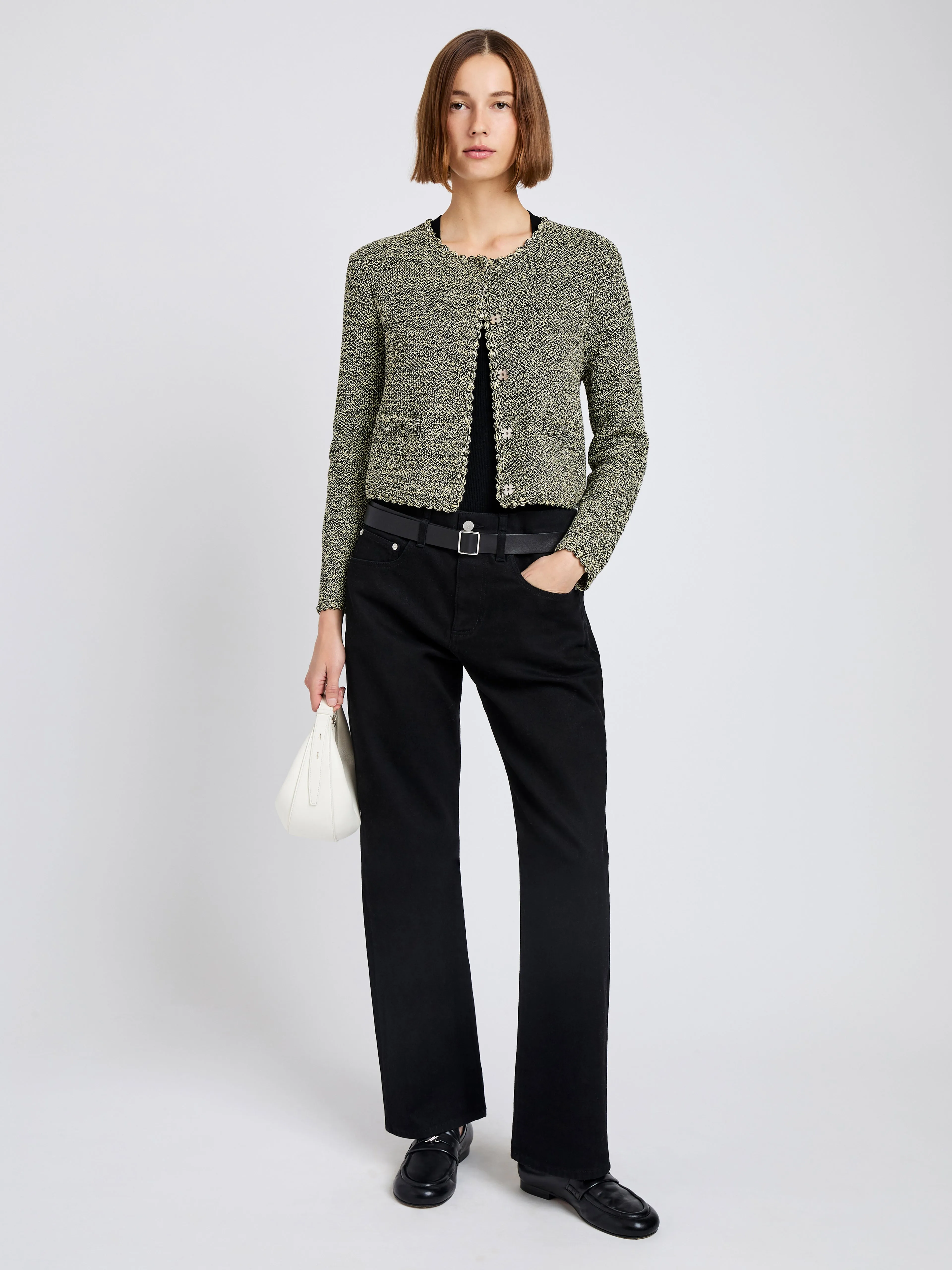 Nidia Macrame Jacket in Cotton sold by Proenza Schouler product image thumbnail 3