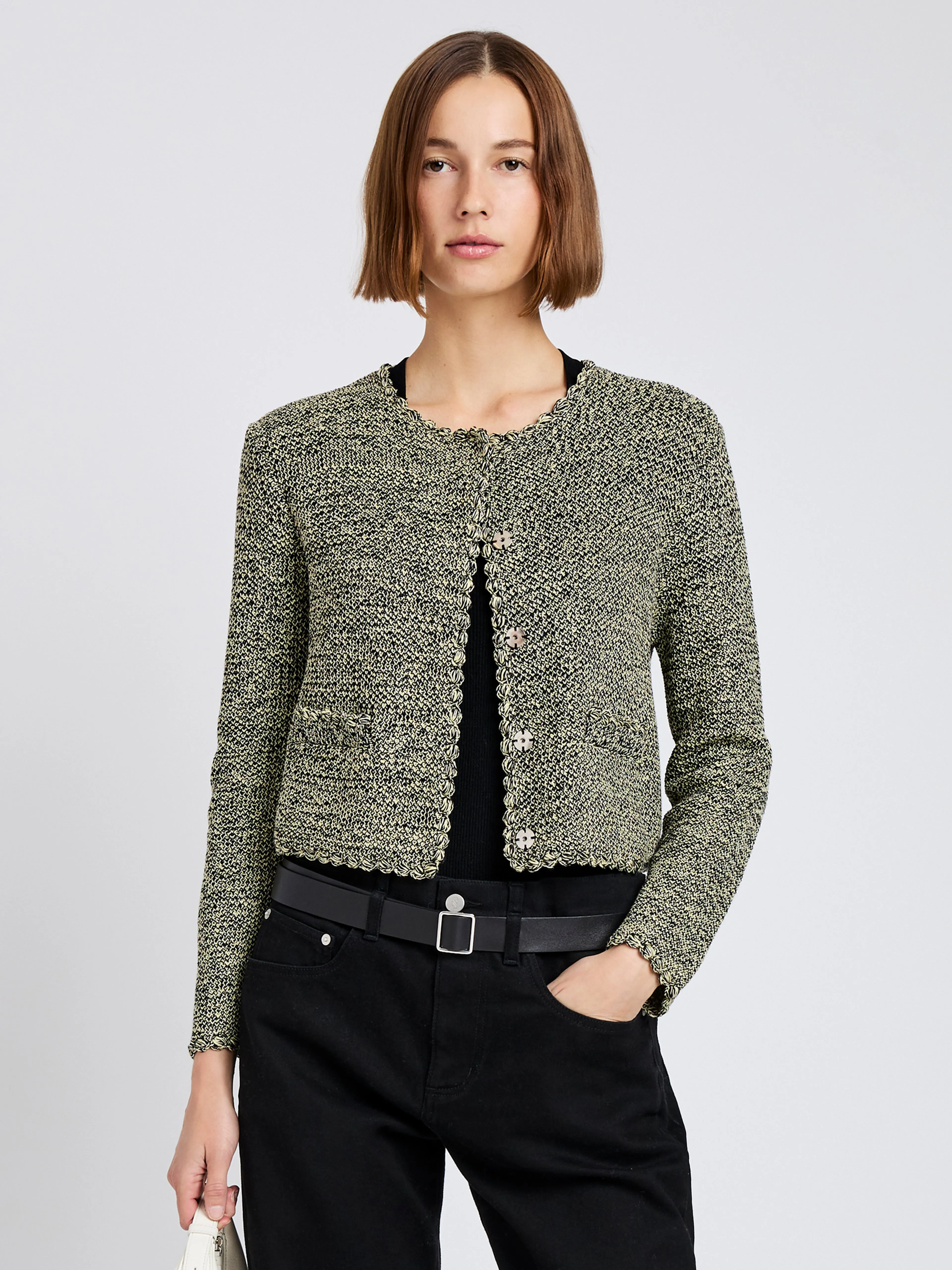 Nidia Macrame Jacket in Cotton sold by Proenza Schouler product image thumbnail 2