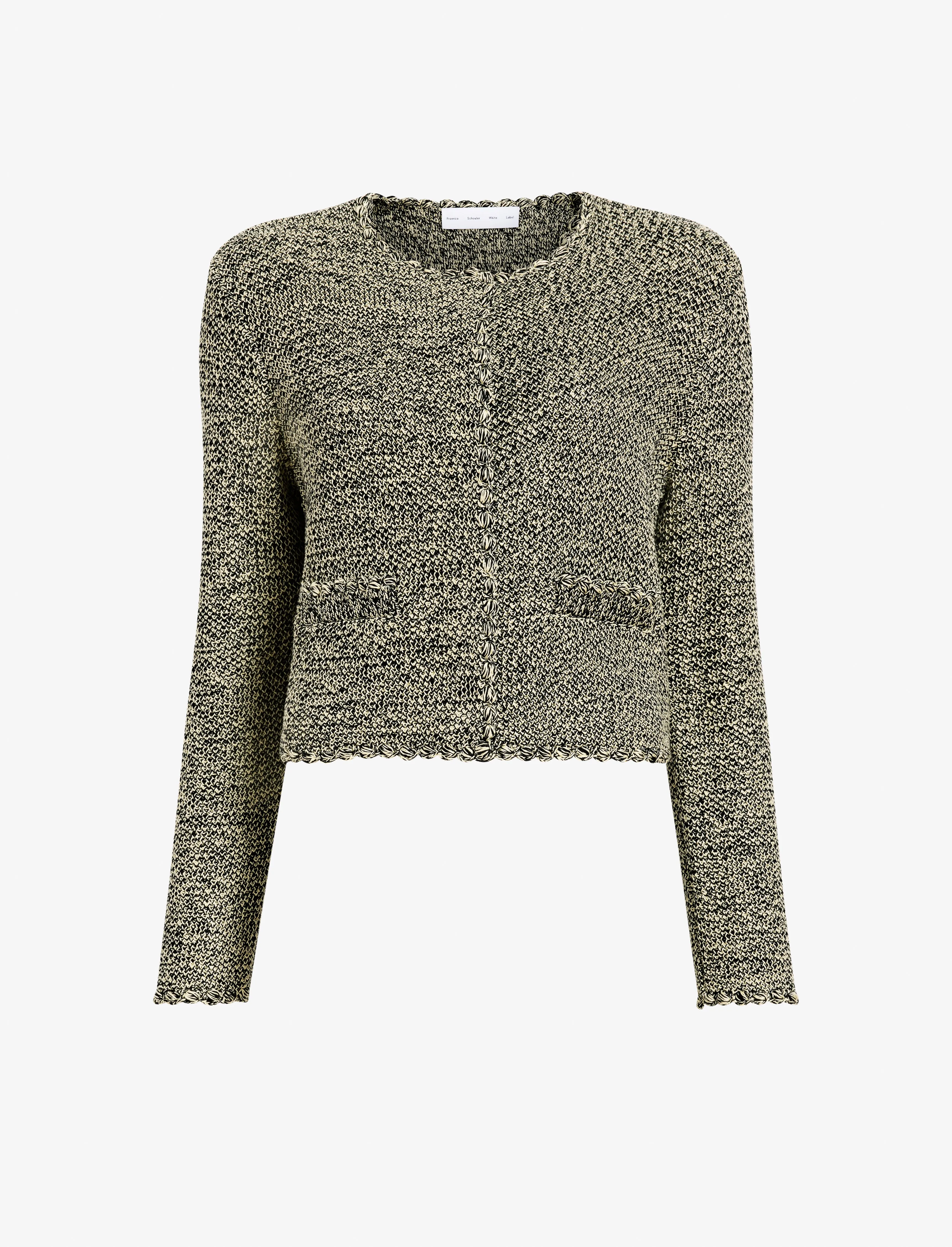 Nidia Macrame Jacket in Cotton sold by Proenza Schouler